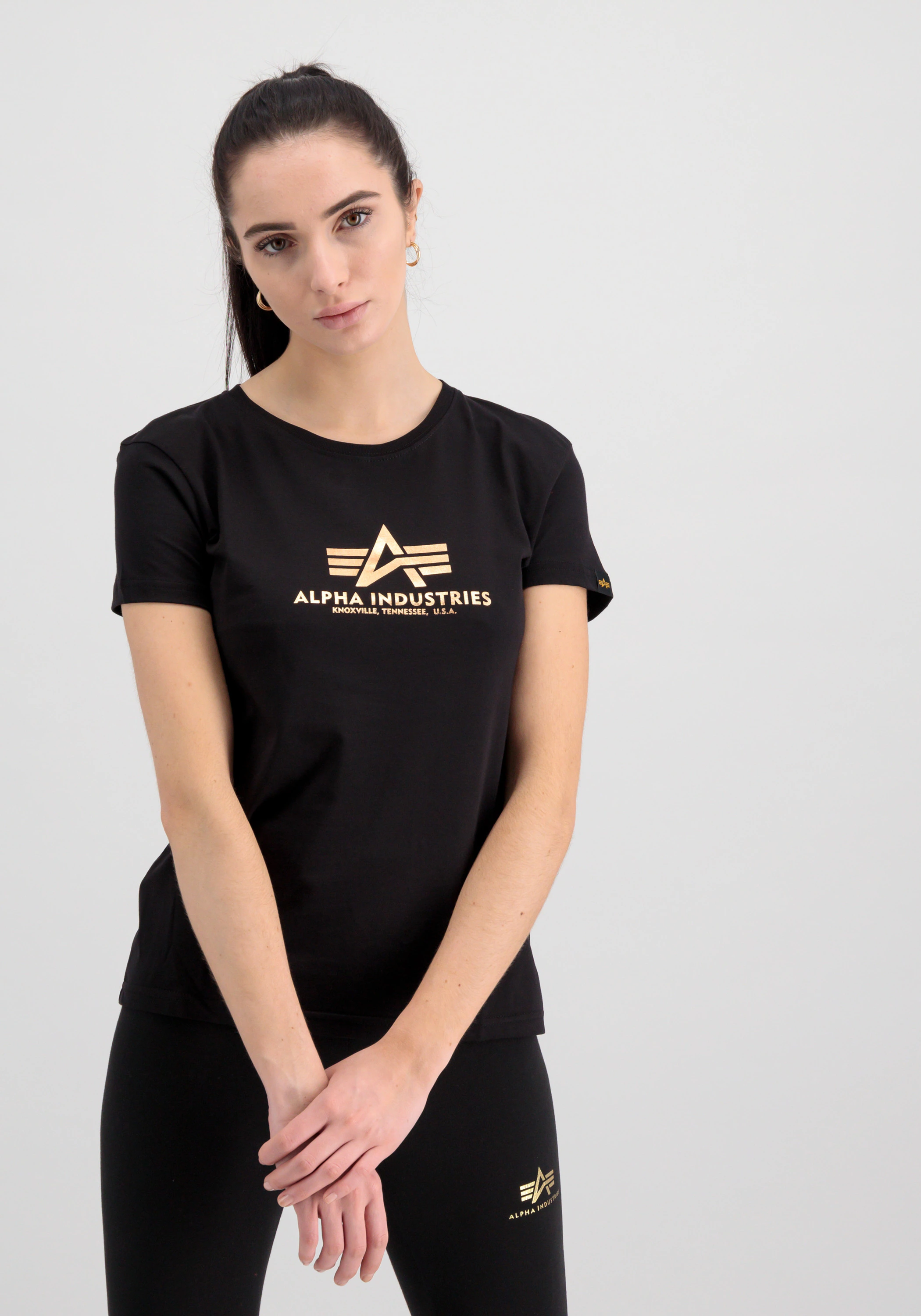 Alpha Industries T-Shirt "Alpha Industries Women - T-Shirts New Basic T Wom günstig online kaufen