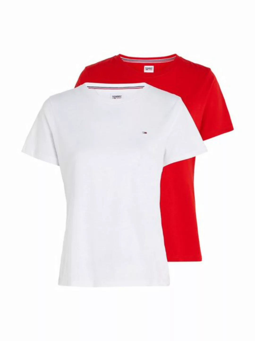 Tommy Jeans Rundhalsshirt TJW 2PACK SOFT JERSEY TEE (2-tlg., 2er-Pack) mit günstig online kaufen