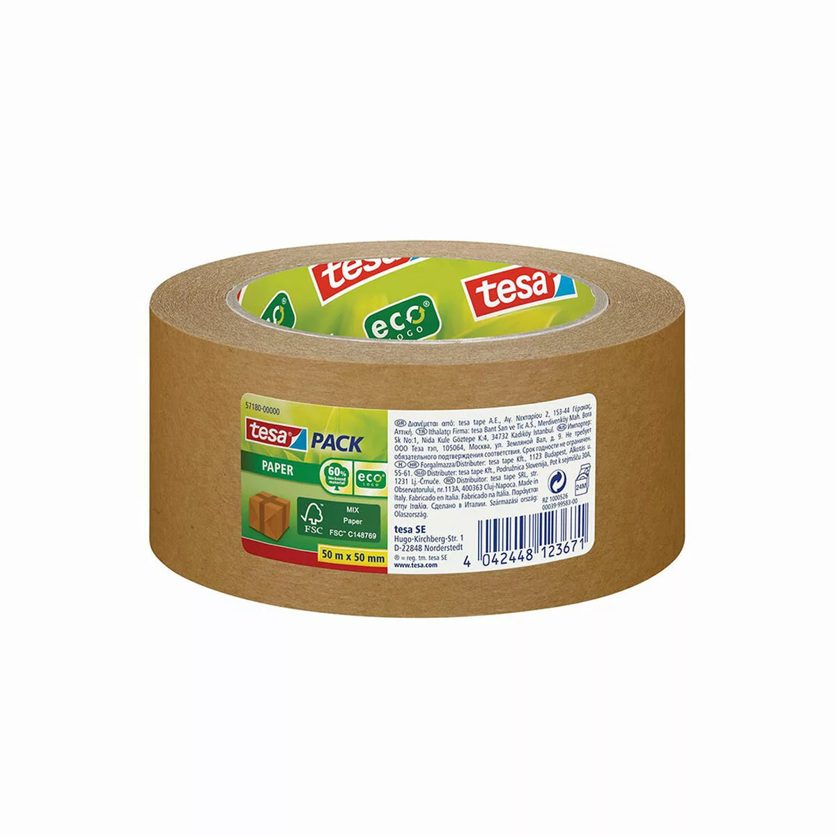 tesa Klebeband tesapack Paper ecoLogo® Packband günstig online kaufen