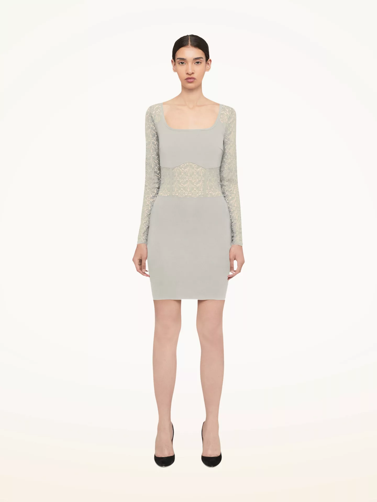 Wolford - Intricate Pattern C&S Dress, Frau, ecrue, Größe: XS günstig online kaufen