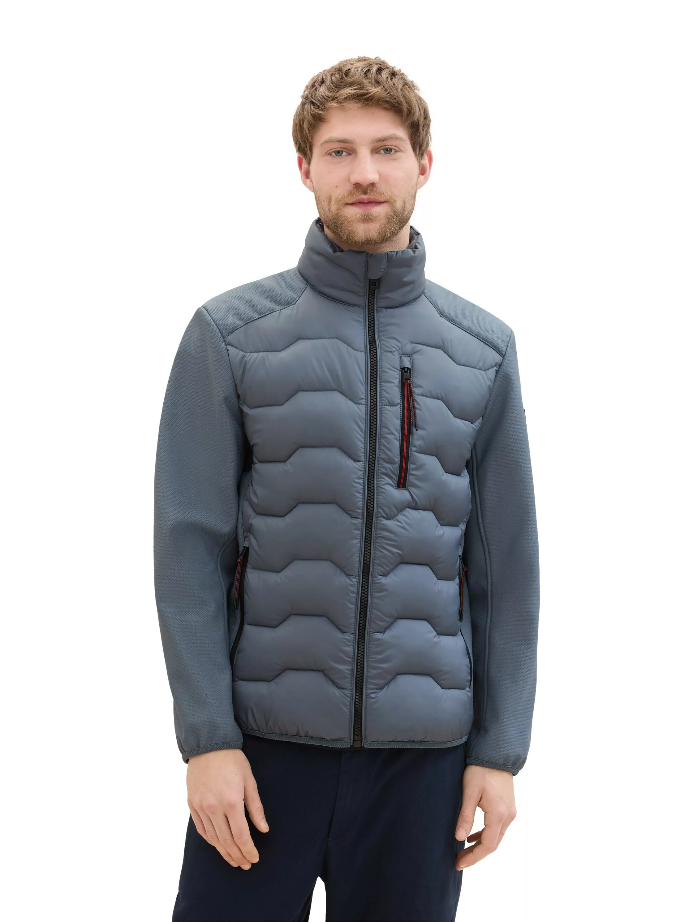 TOM TAILOR Hybridjacke mit Stehkragen günstig online kaufen