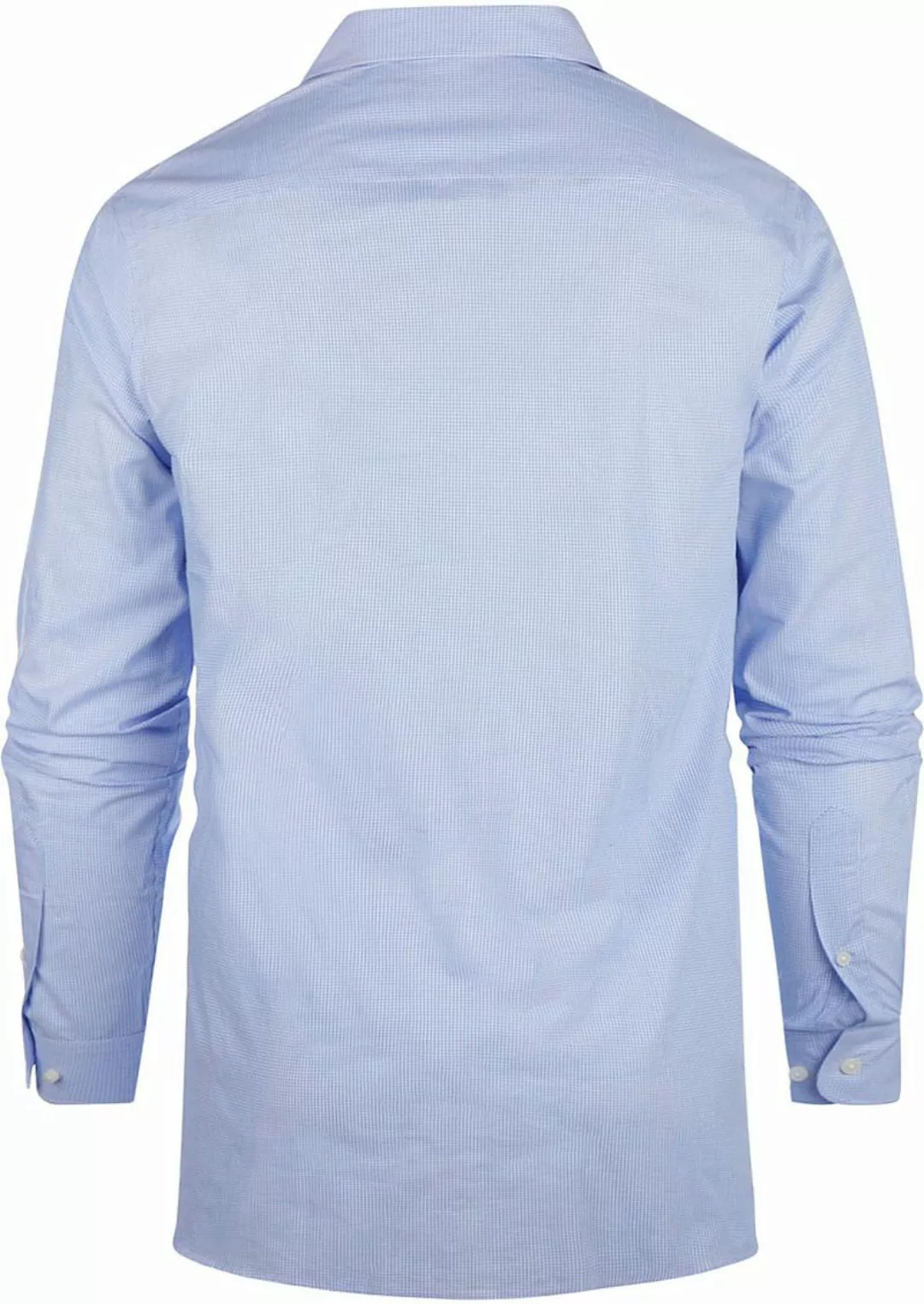 Steppin' Out Hemd Extra Long Sleeves Karos Blau - Größe XL günstig online kaufen