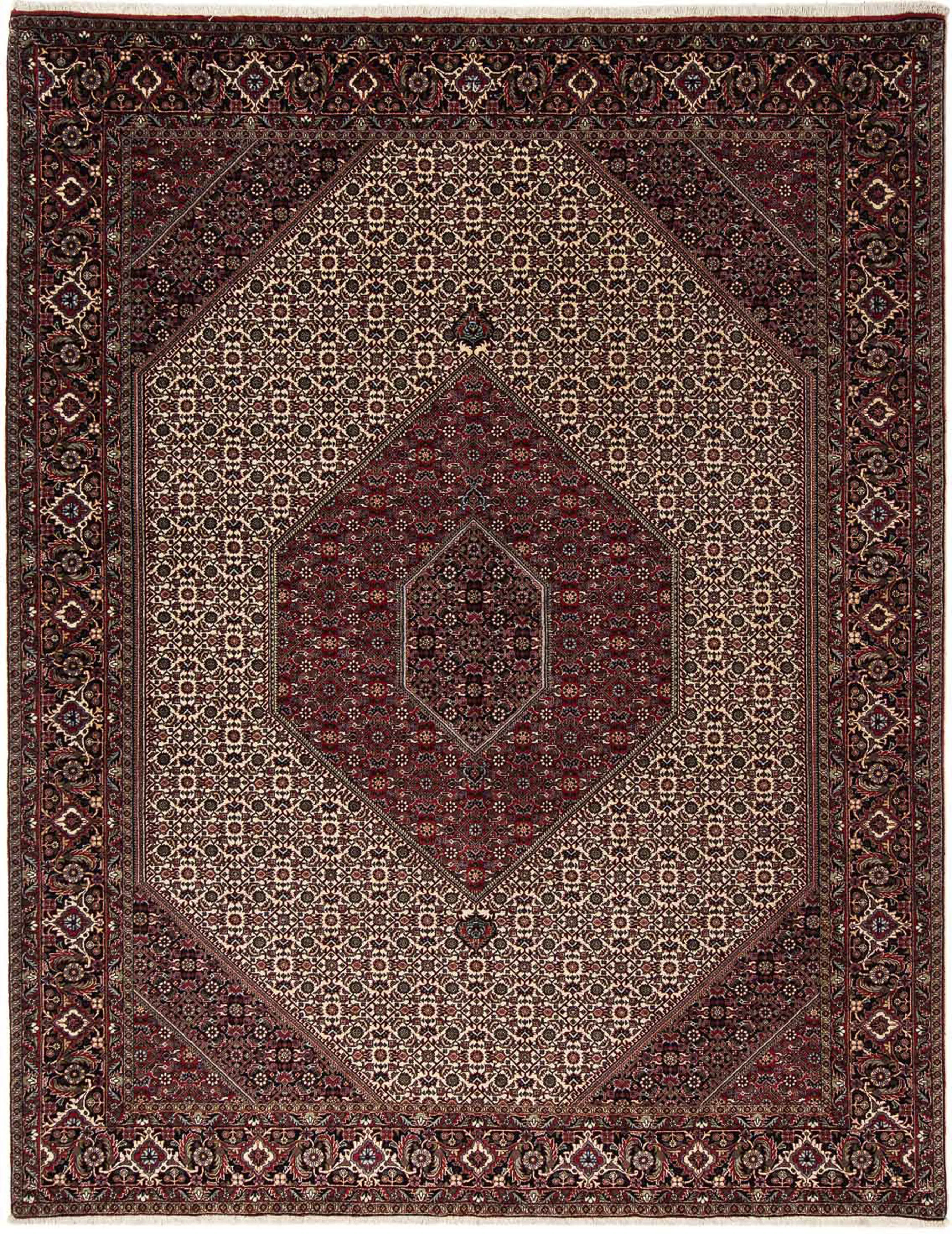 morgenland Orientteppich »Perser - Bidjar - 262 x 205 cm - dunkelrot«, rech günstig online kaufen