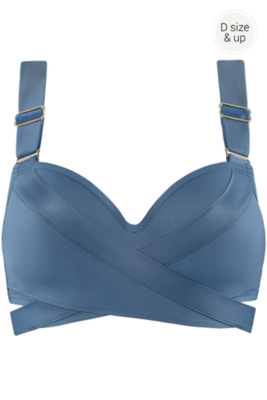 Cache Coeur Plunge Balconette Bikinioberteil | Wired Padded Air Force Blue günstig online kaufen