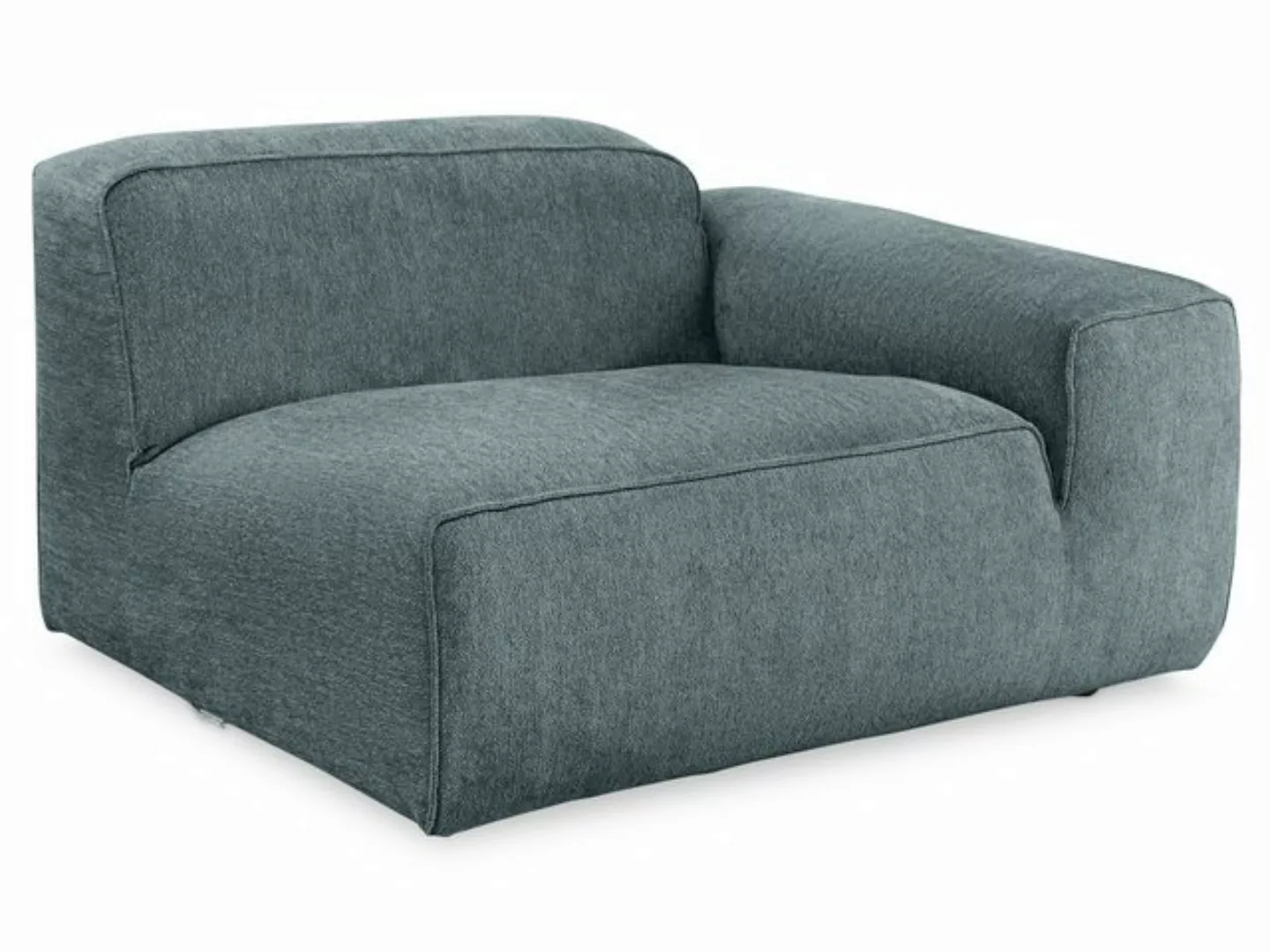 SANSIBAR Living Sofa Sofaelement SANSIBAR BERGEN BHT 125x69x101 cm grau Mod günstig online kaufen