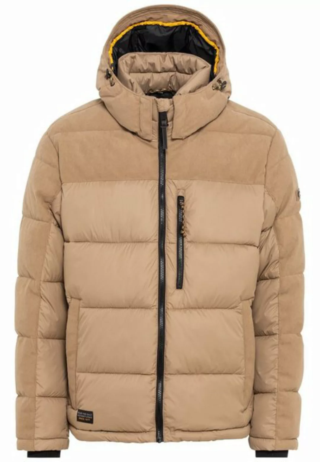 camel active Steppjacke mit Cordbesatz günstig online kaufen