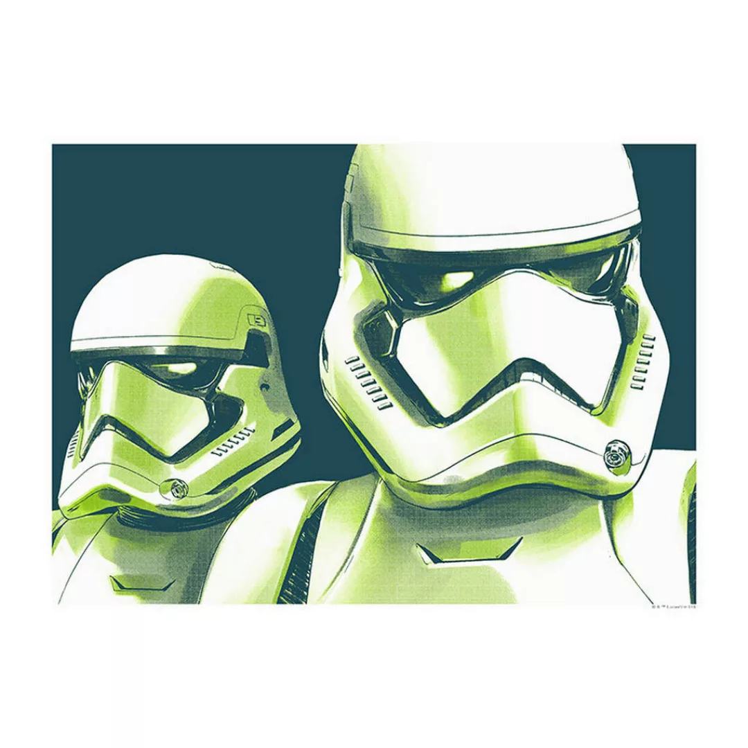 Komar Wandbild Star Wars Faces Stormtrooper Star Wars B/L: ca. 40x30 cm günstig online kaufen