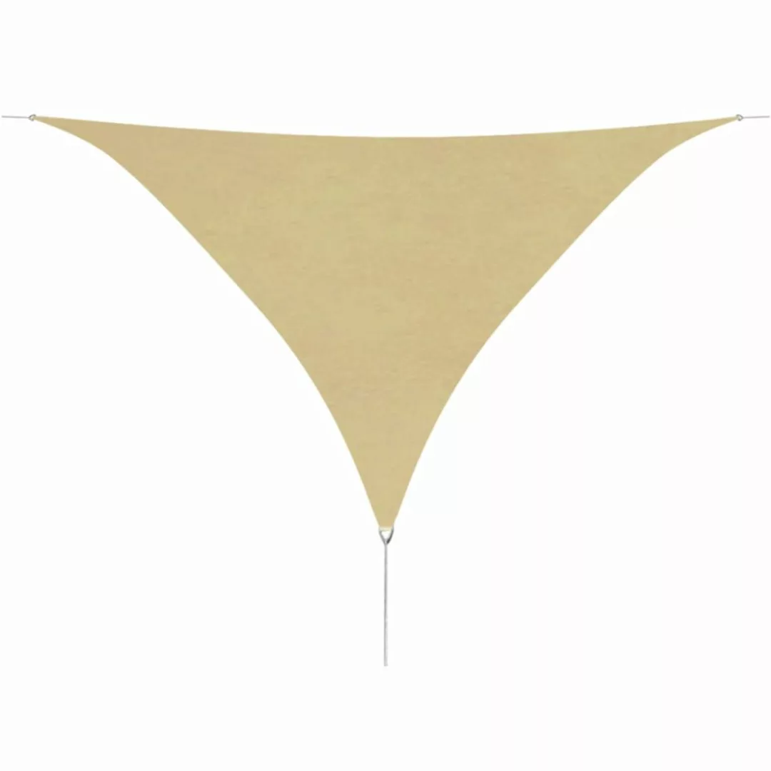 Sonnensegel Oxford Gewebe Dreieckig 5 X 5 X 5 M Beige günstig online kaufen