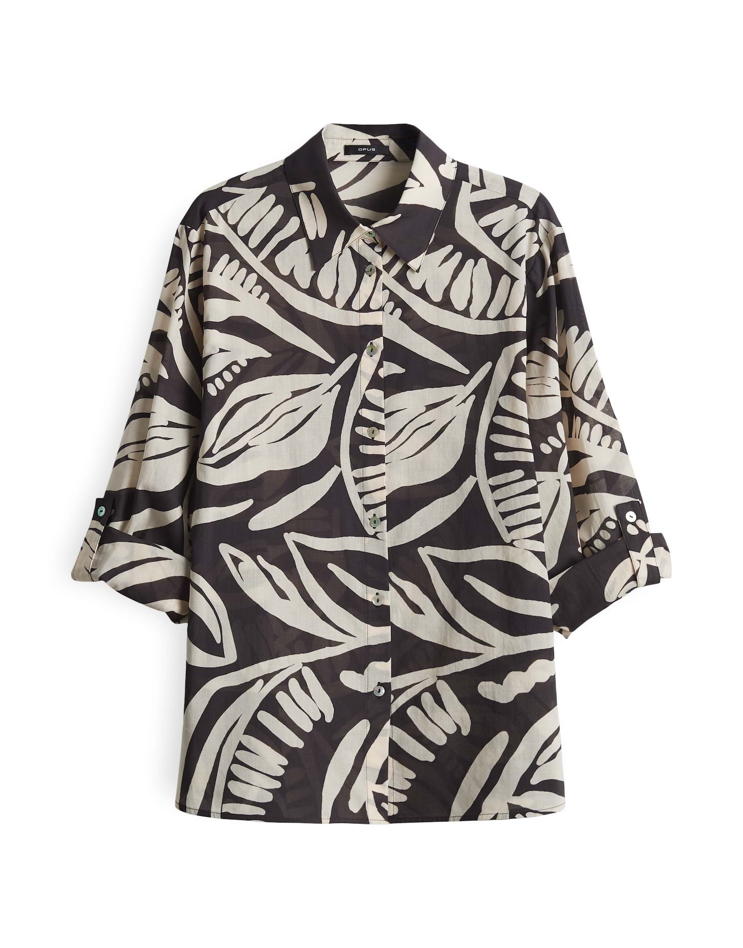 OPUS Langarmbluse FUMINE TROPICAL aus luftiger günstig online kaufen