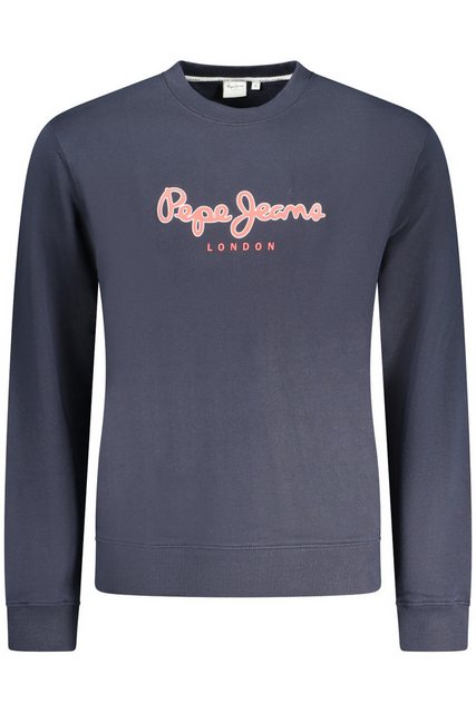 Pepe Jeans Sweatshirt Blaues Herren Langarm-Sweatshirt mit Rundhals und günstig online kaufen