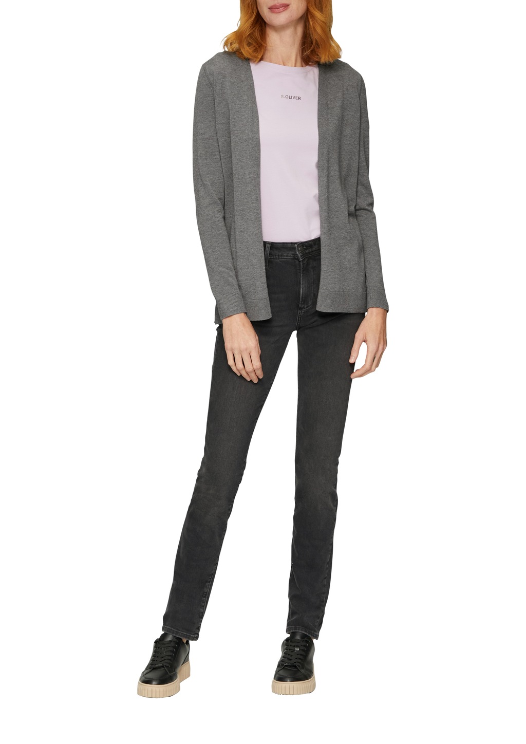 s.Oliver Cardigan leichter Cardigan Damen - lockere Stickjacke - Strickjack günstig online kaufen