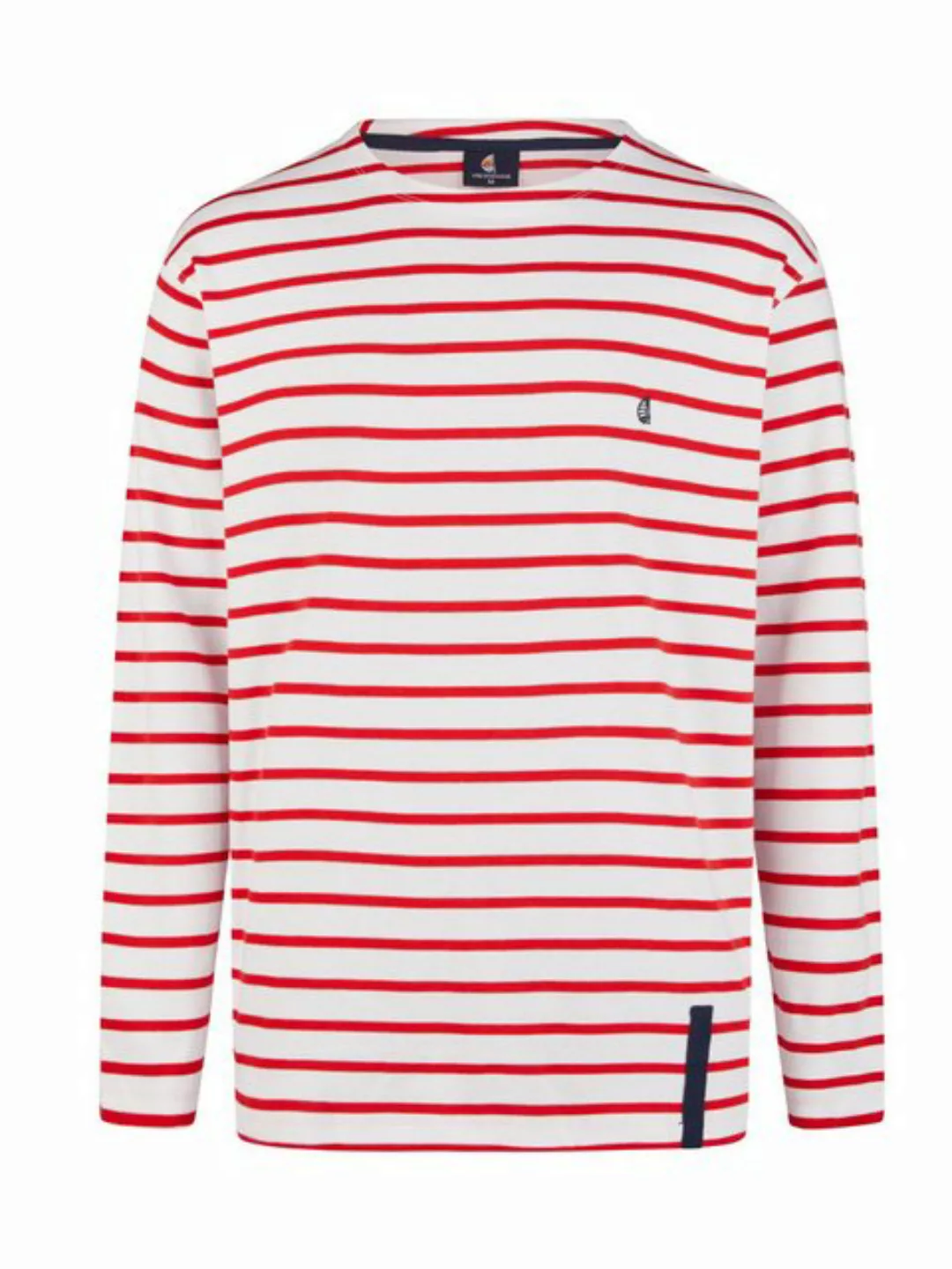 Wind sportswear Longsweatshirt Herren Langarm Shirt gestreift (1-tlg) günstig online kaufen