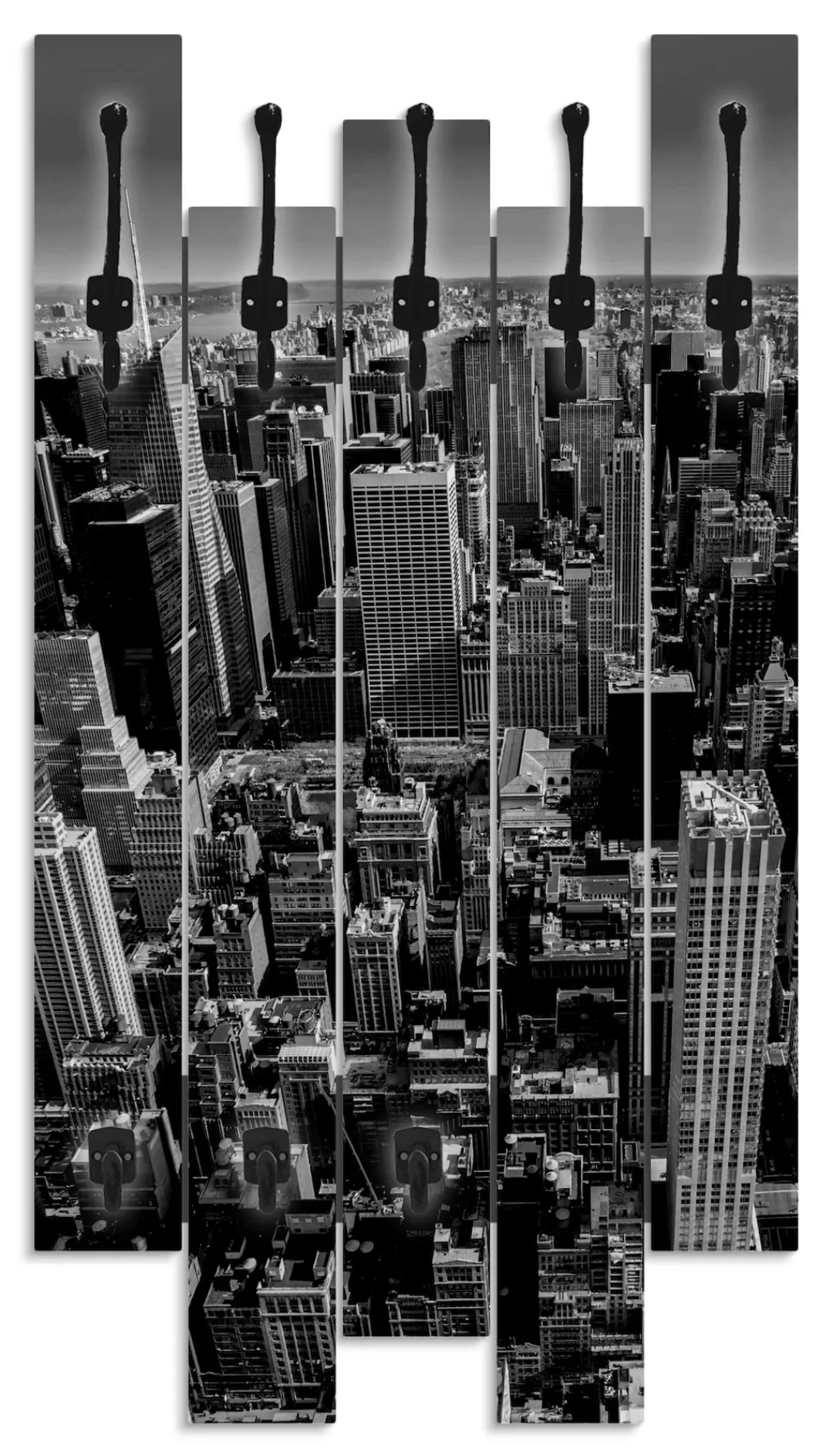 Artland Garderobenleiste "Luftbild von Manhattan New York City USA", teilmo günstig online kaufen