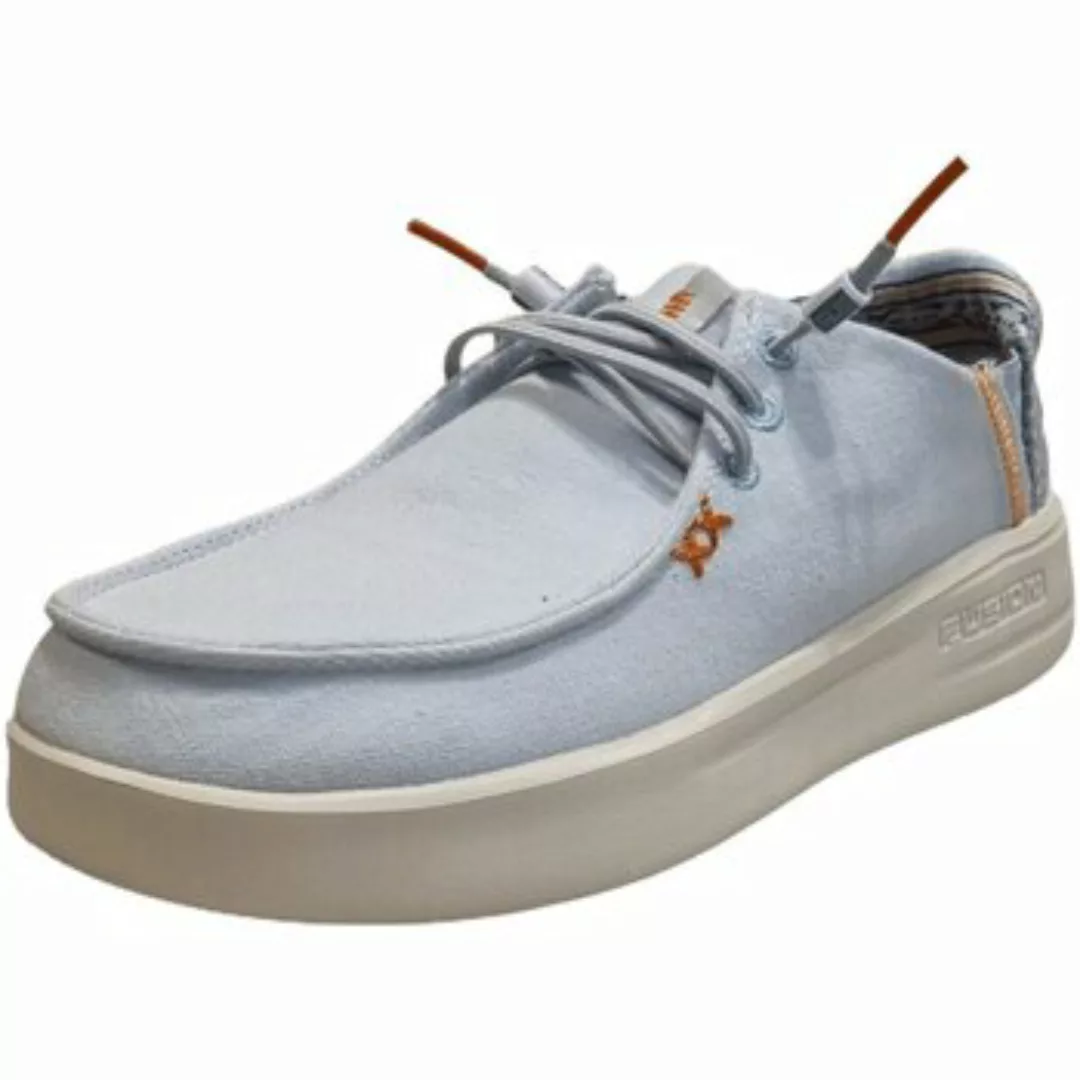 Fusion  Damenschuhe Schnuerschuhe Lily washed canvas sky günstig online kaufen