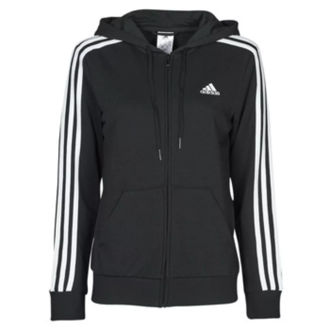 Adidas 3 Stripes Ft Sweatshirt Mit Reißverschluss 2XS Medium Grey Heather / günstig online kaufen