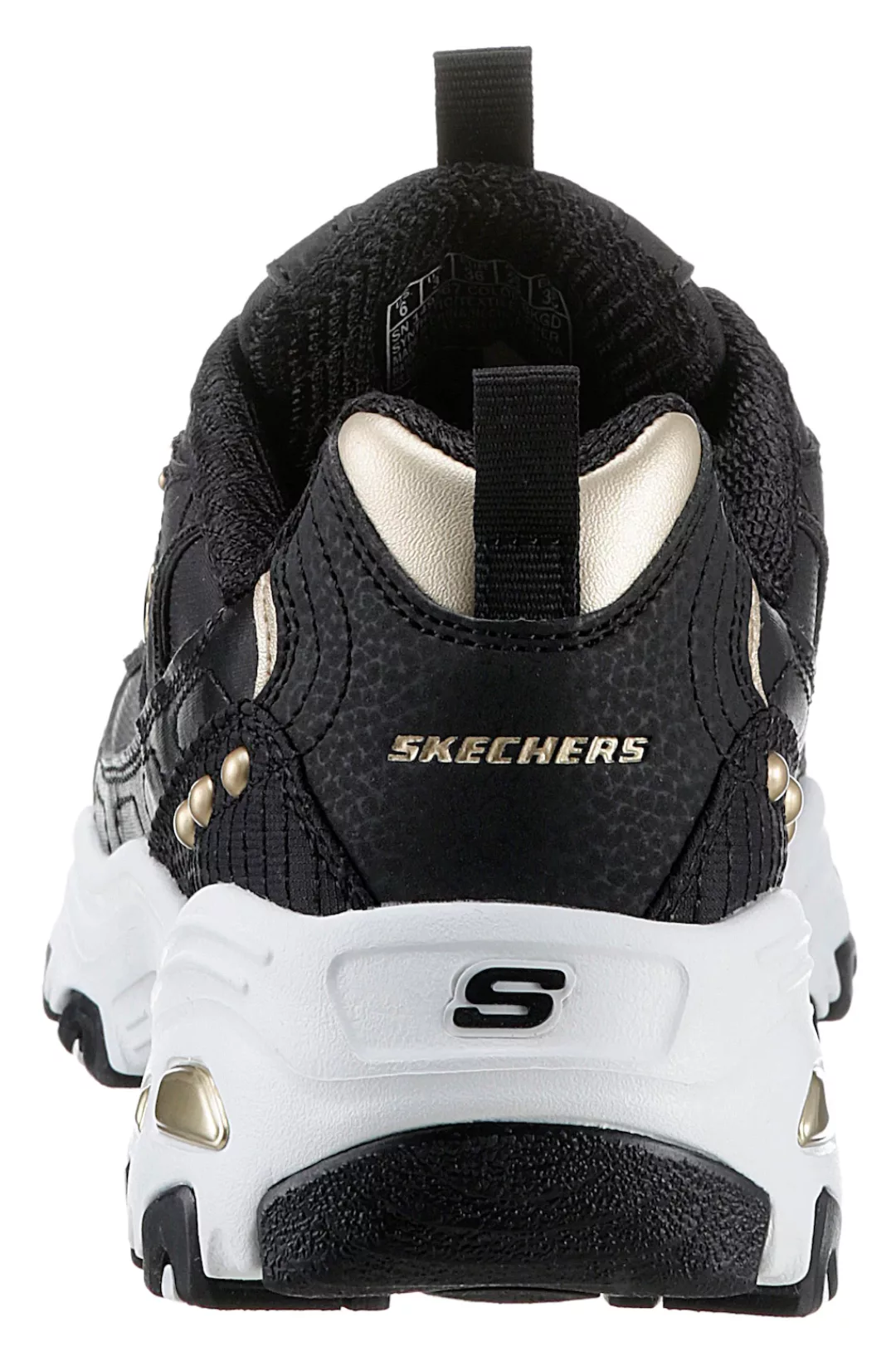 Skechers Sneaker "DLITES", mit schönen Metallic-Details, Freizeitschuh, Hal günstig online kaufen