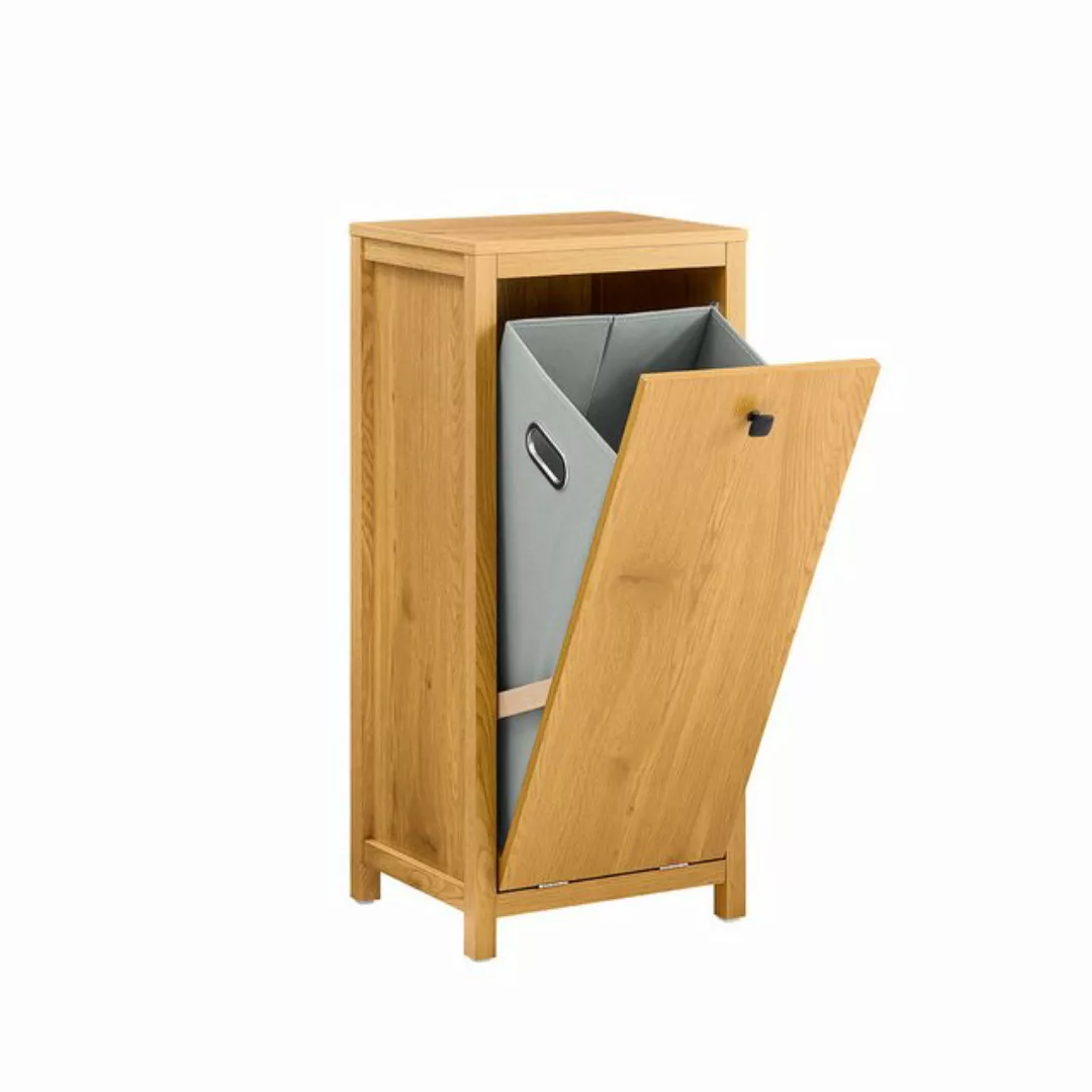 SoBuy Wäscheschrank BZR96 Wäschesammler mit ausklappbarem Wäschetruhe Wäsch günstig online kaufen