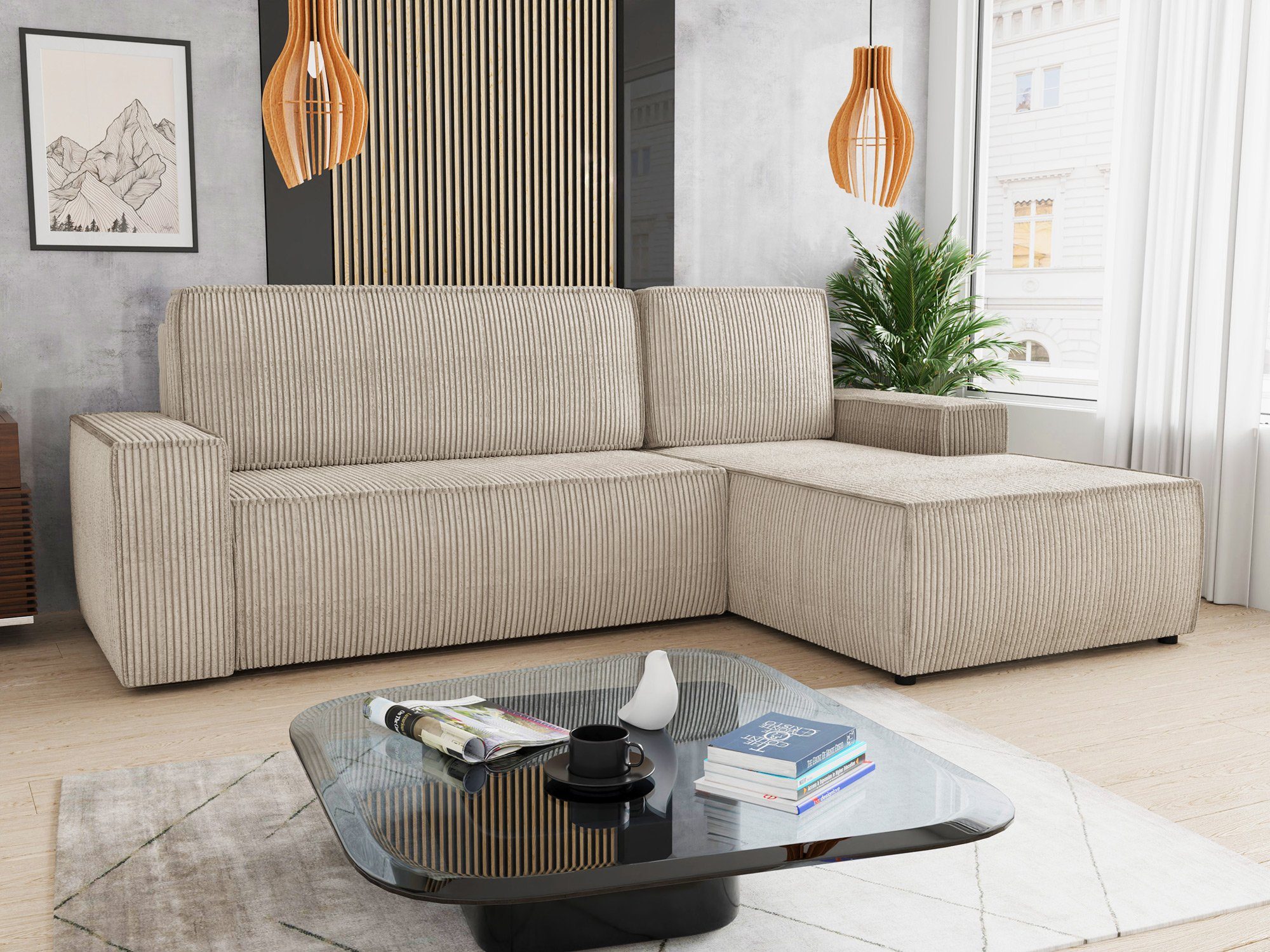 Sofnet Ecksofa Totti L, mit Schlaffunktion günstig online kaufen