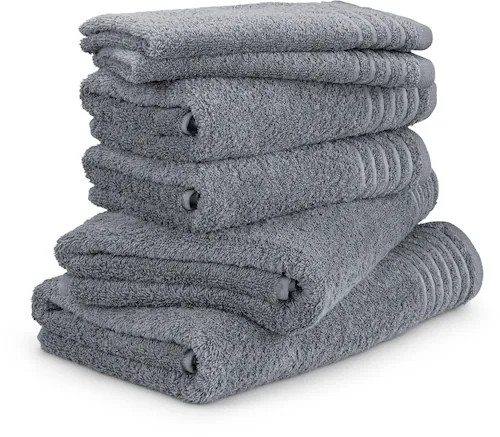 Möve Handtuch Set »New Classic«, Set, 6 tlg., Walkfrottier, 2x Gäste-, 2x H günstig online kaufen