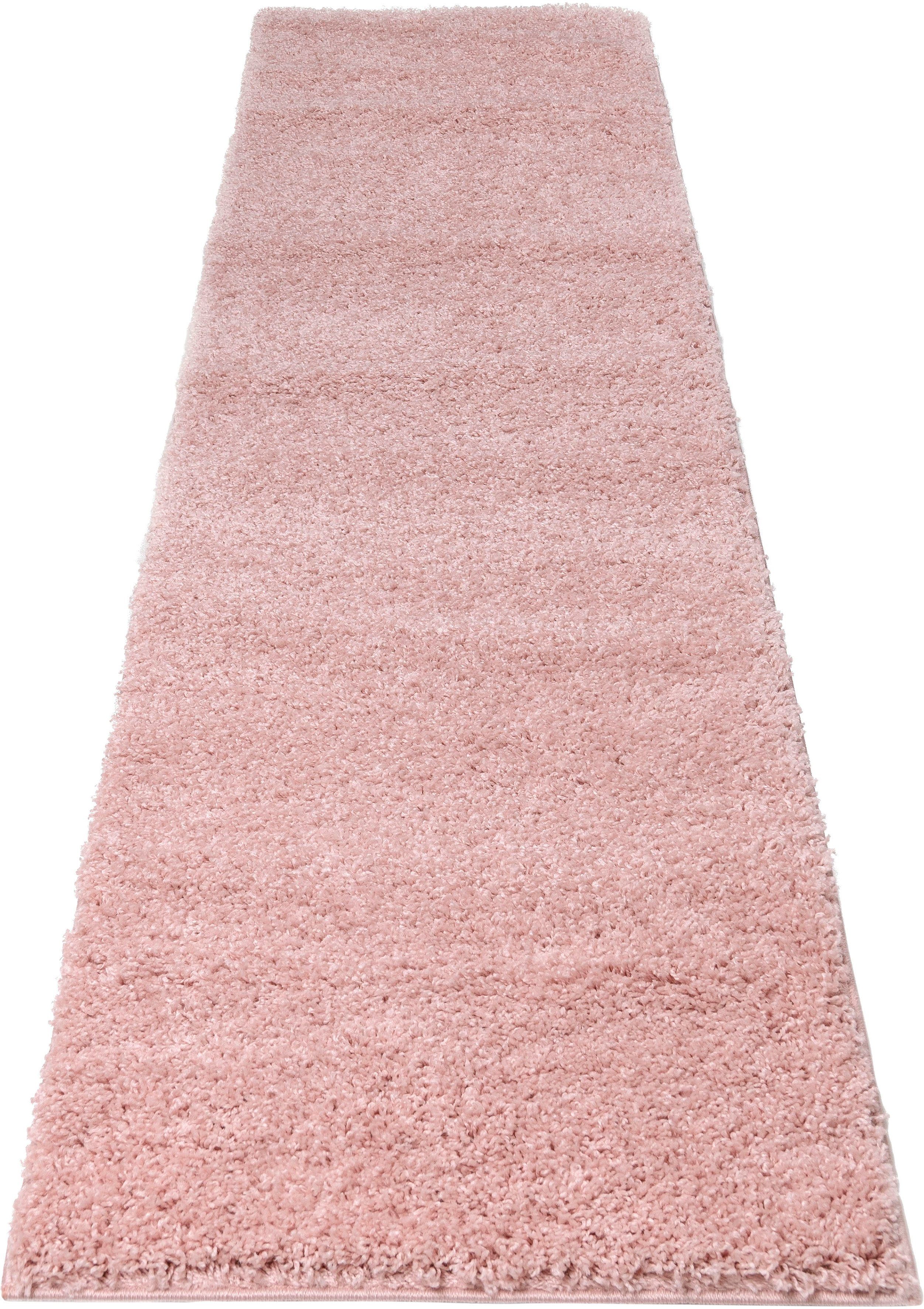 Bruno Banani Läufer Shaggy Soft, rechteckig, günstig online kaufen