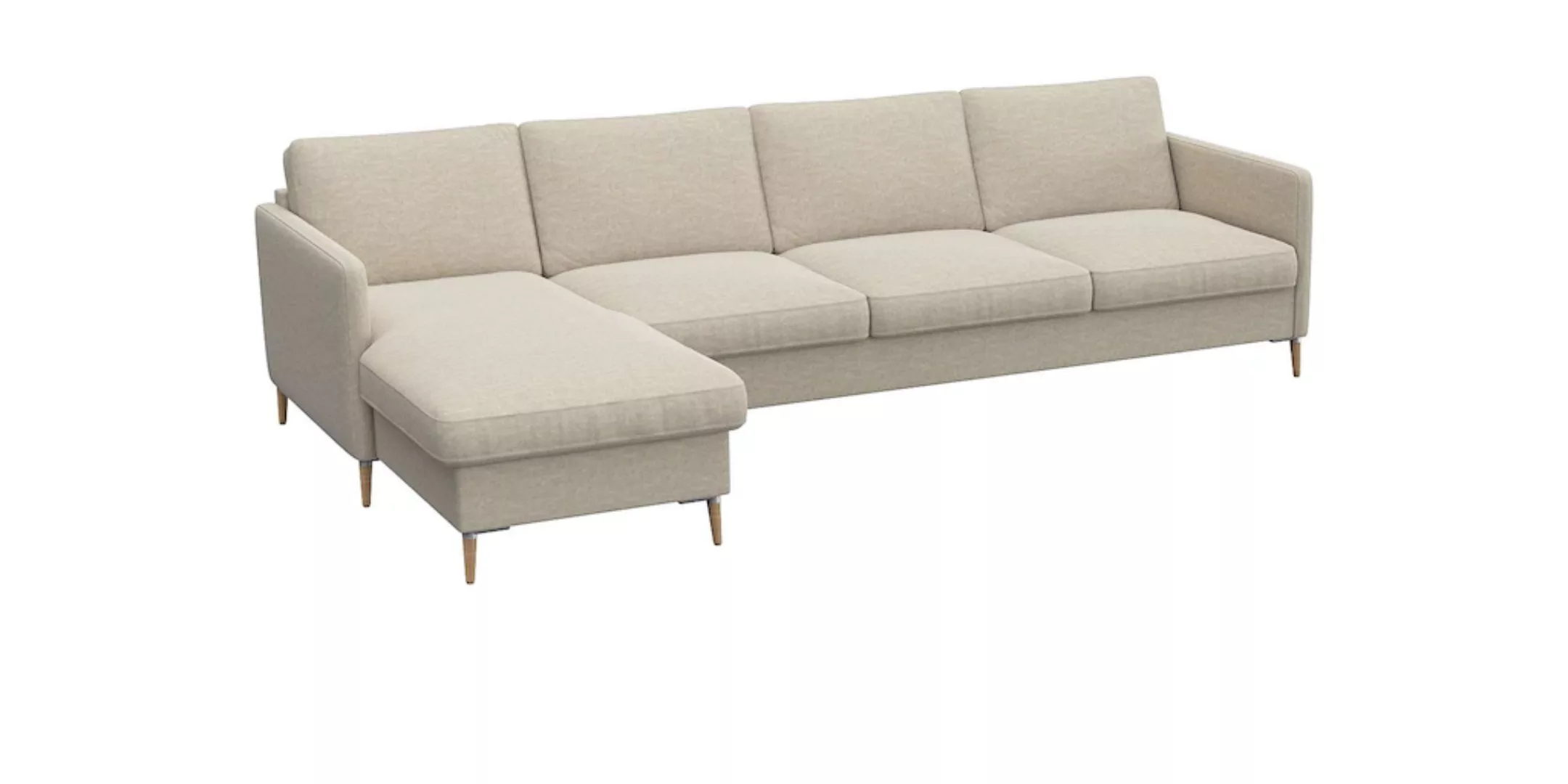 FLEXLUX Ecksofa »Fiore, L-Form, bequem und komfortabel durch hochwertigem S günstig online kaufen