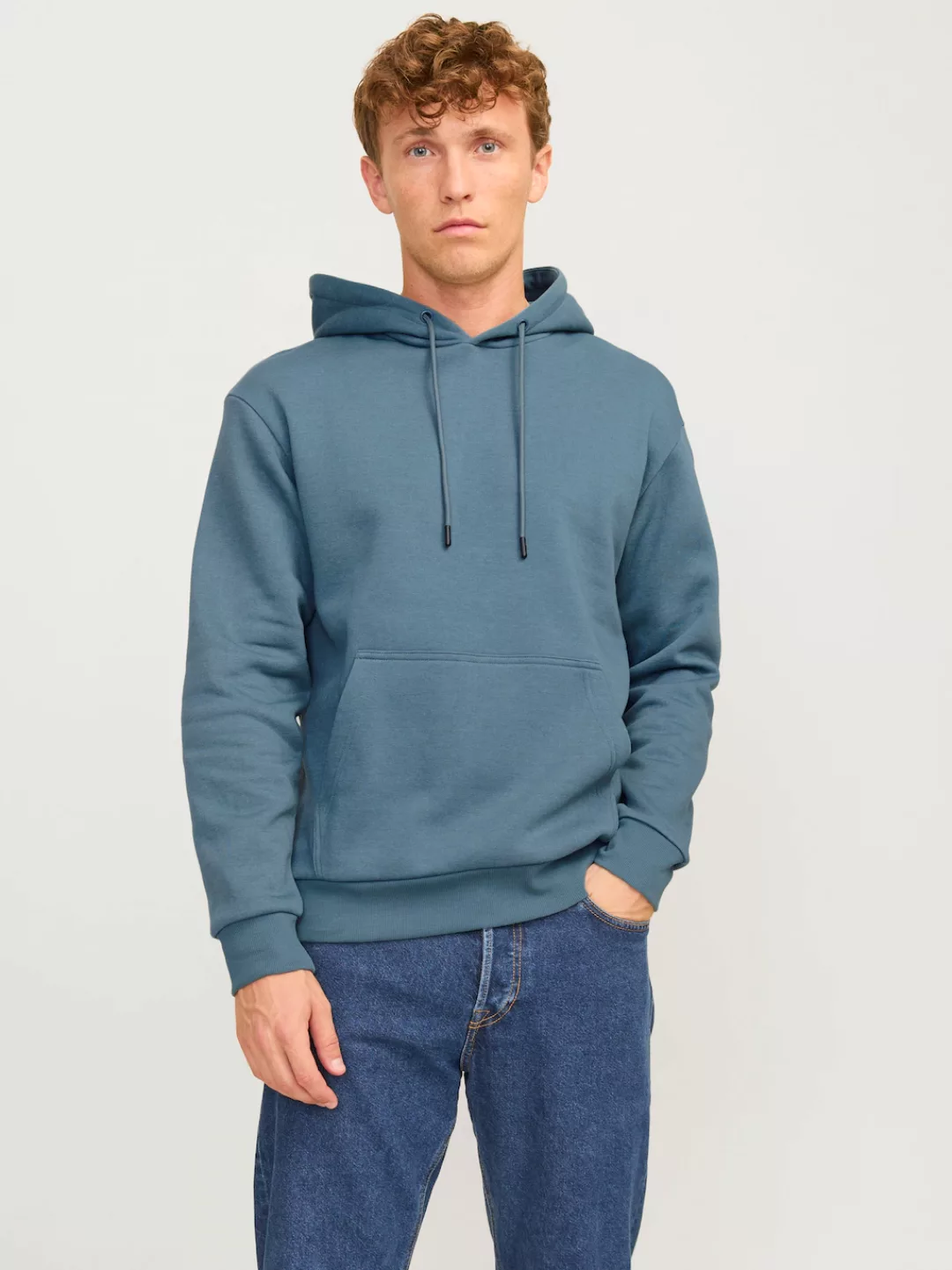 Jack & Jones Kapuzensweatshirt JJEBRADLEY SWEAT HOOD NOOS mit Känguru Tasch günstig online kaufen