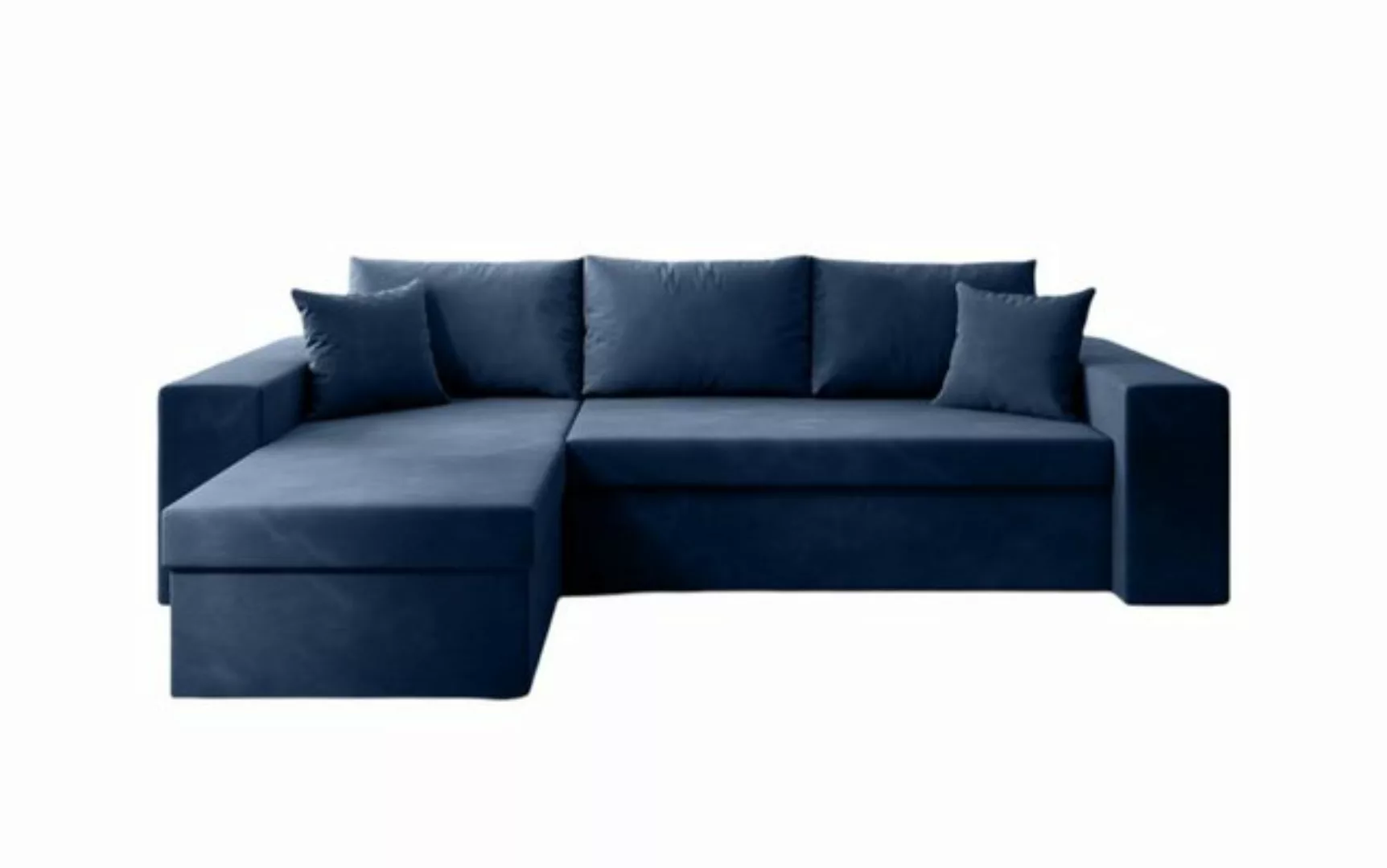 Luxusbetten24 Schlafsofa Designer Sofa Denver, mit Stauraum und Schlaffunkt günstig online kaufen