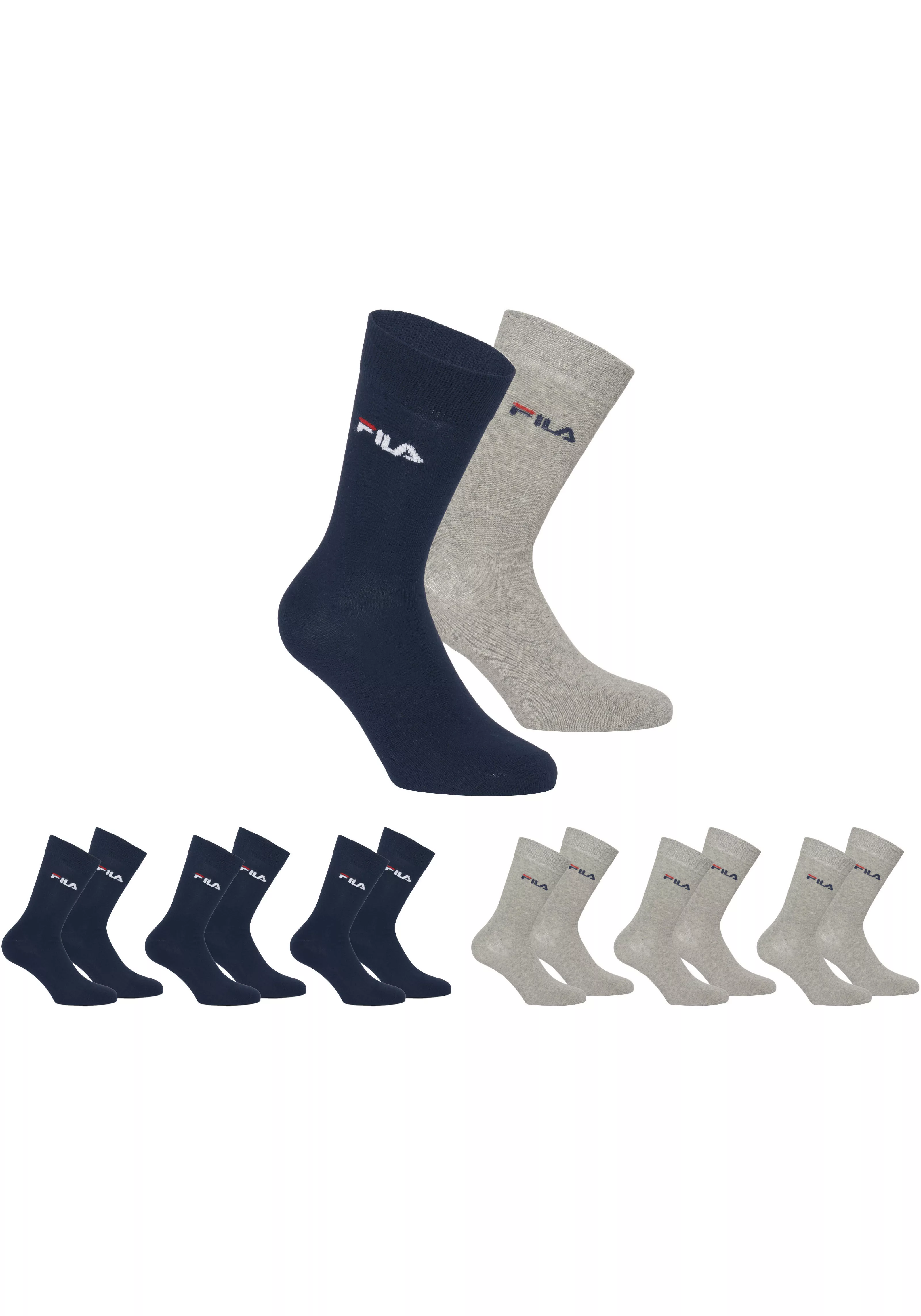 Fila Businesssocken, (6er Pack), mit eingestrickem Logo günstig online kaufen