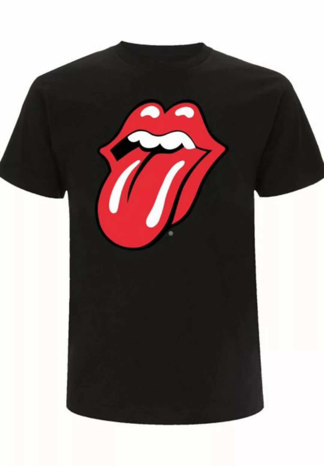 F4NT4STIC T-Shirt The Rolling Stones Rote Zunge Print günstig online kaufen