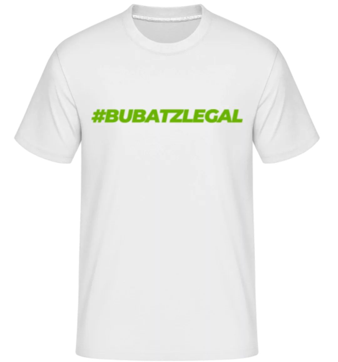 Hashtag Bubatz Legal · Shirtinator Männer T-Shirt günstig online kaufen