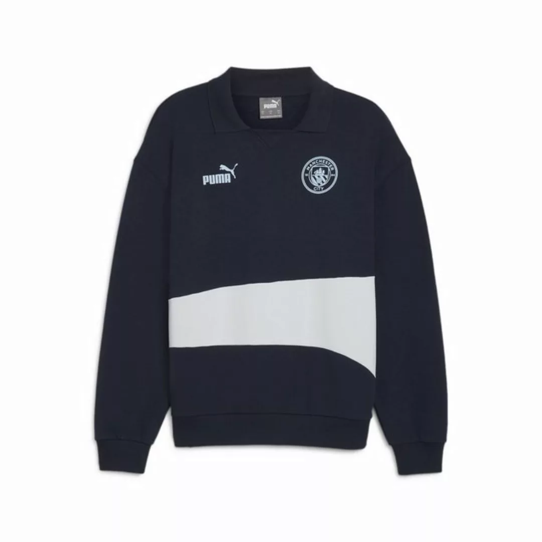 PUMA Sweatshirt Manchester City ftblCULTURE+ Sweat Drill Oberteil Herren günstig online kaufen