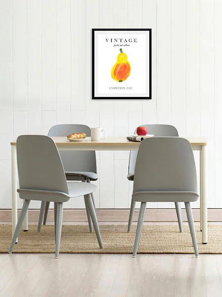 queence Bild »Eligius«, Obst-Obst Bilder-Essen-Lebensmittel-Kunst-Schriftzu günstig online kaufen