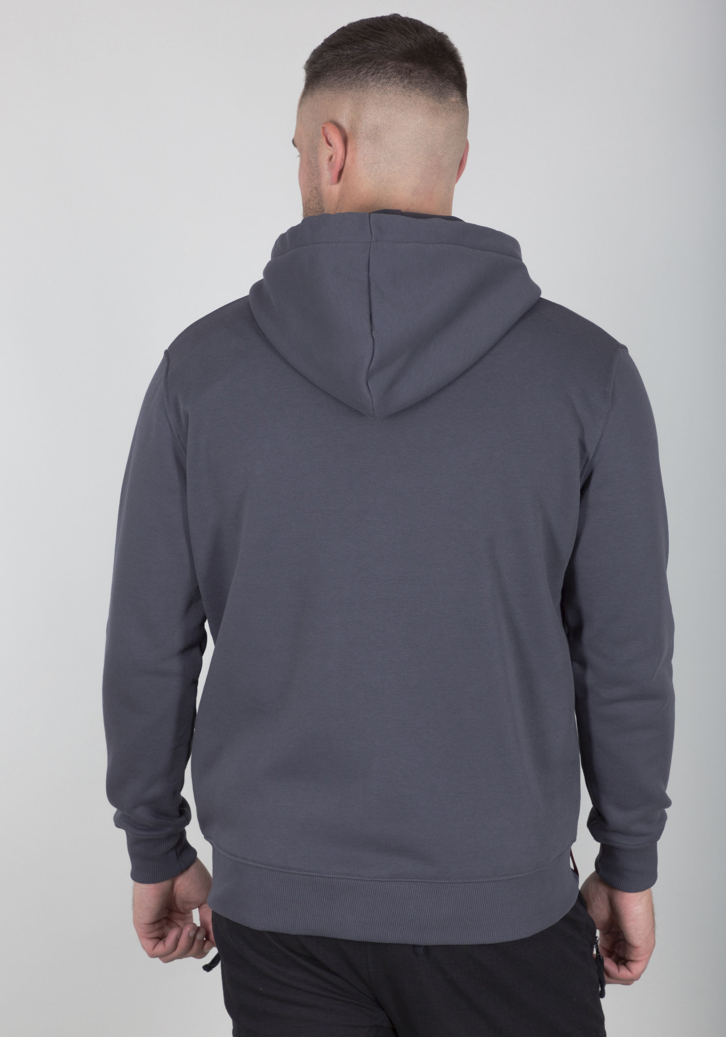 Alpha Industries Kapuzensweatjacke "Basic Zip Hoody SL" günstig online kaufen