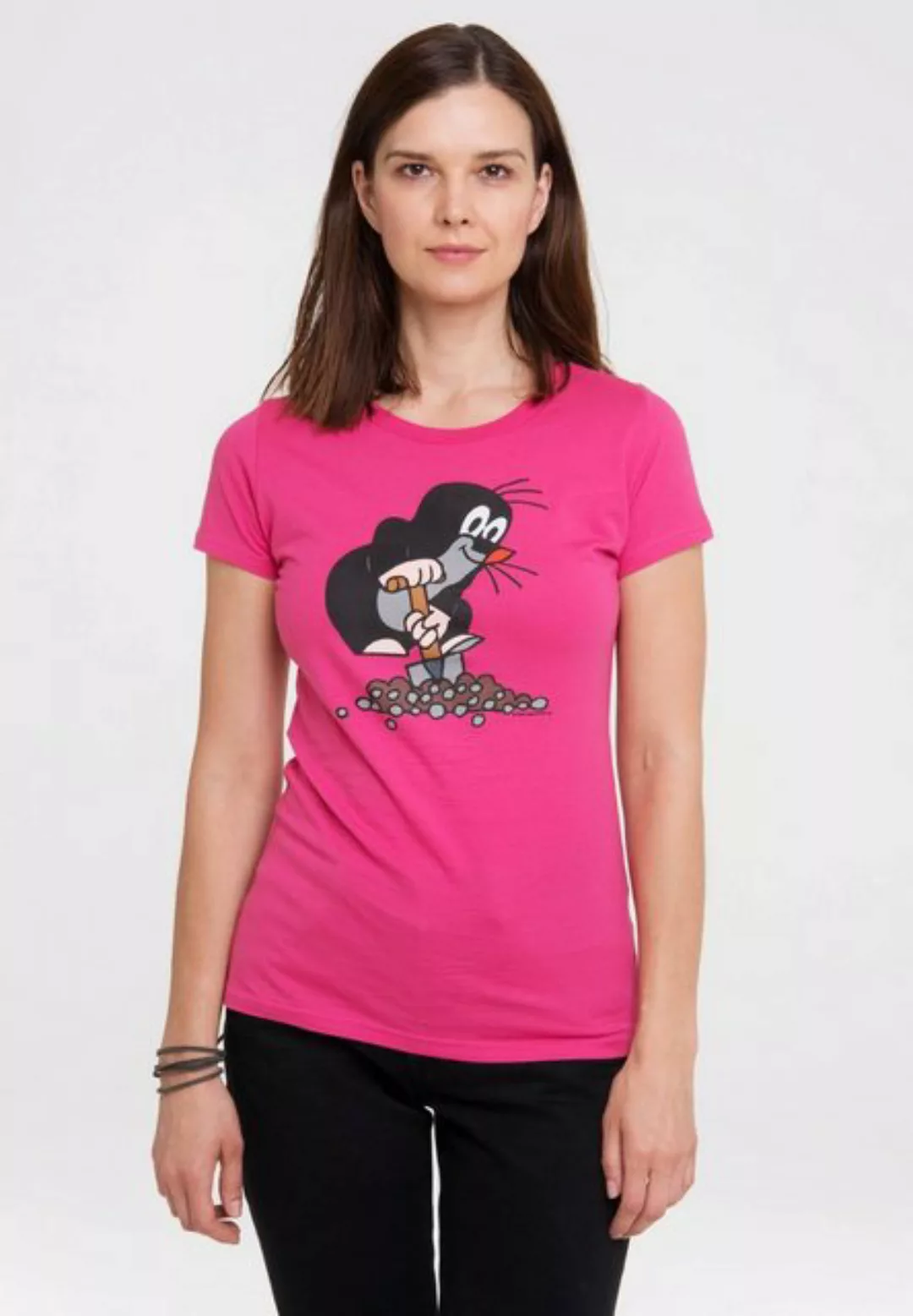 LOGOSHIRT T-Shirt "Der kleine Maulwurf", mit lizenziertem Originaldesign günstig online kaufen