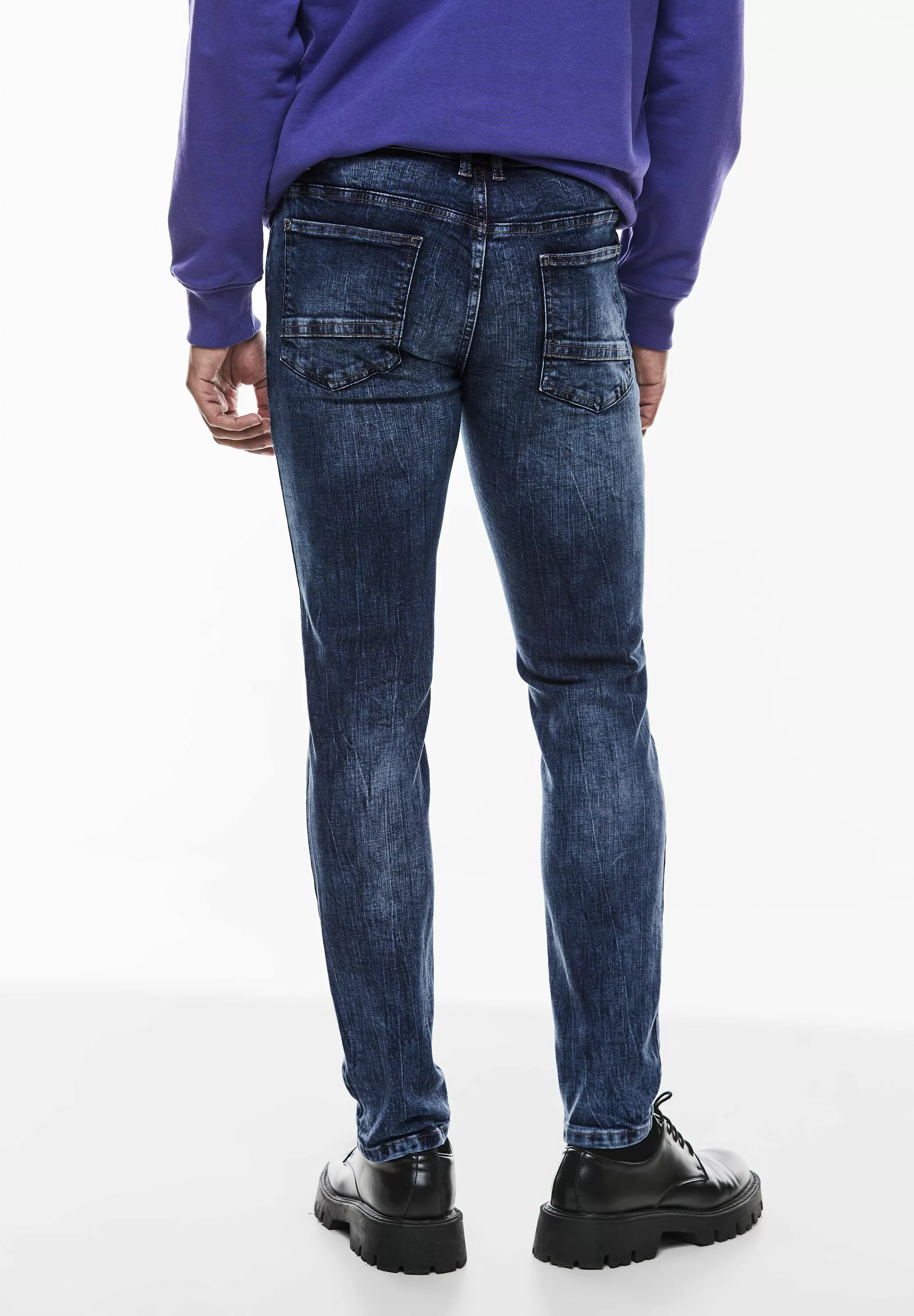 STREET ONE MEN Slim-fit-Jeans, 5-Pocket-Style günstig online kaufen