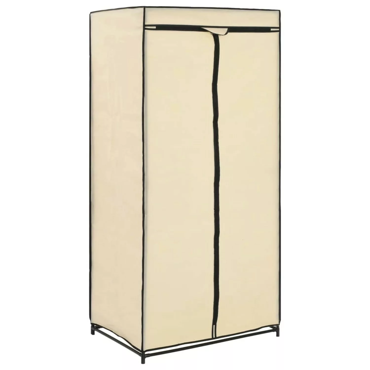Kleiderschrank Creme 75×50×160 Cm günstig online kaufen