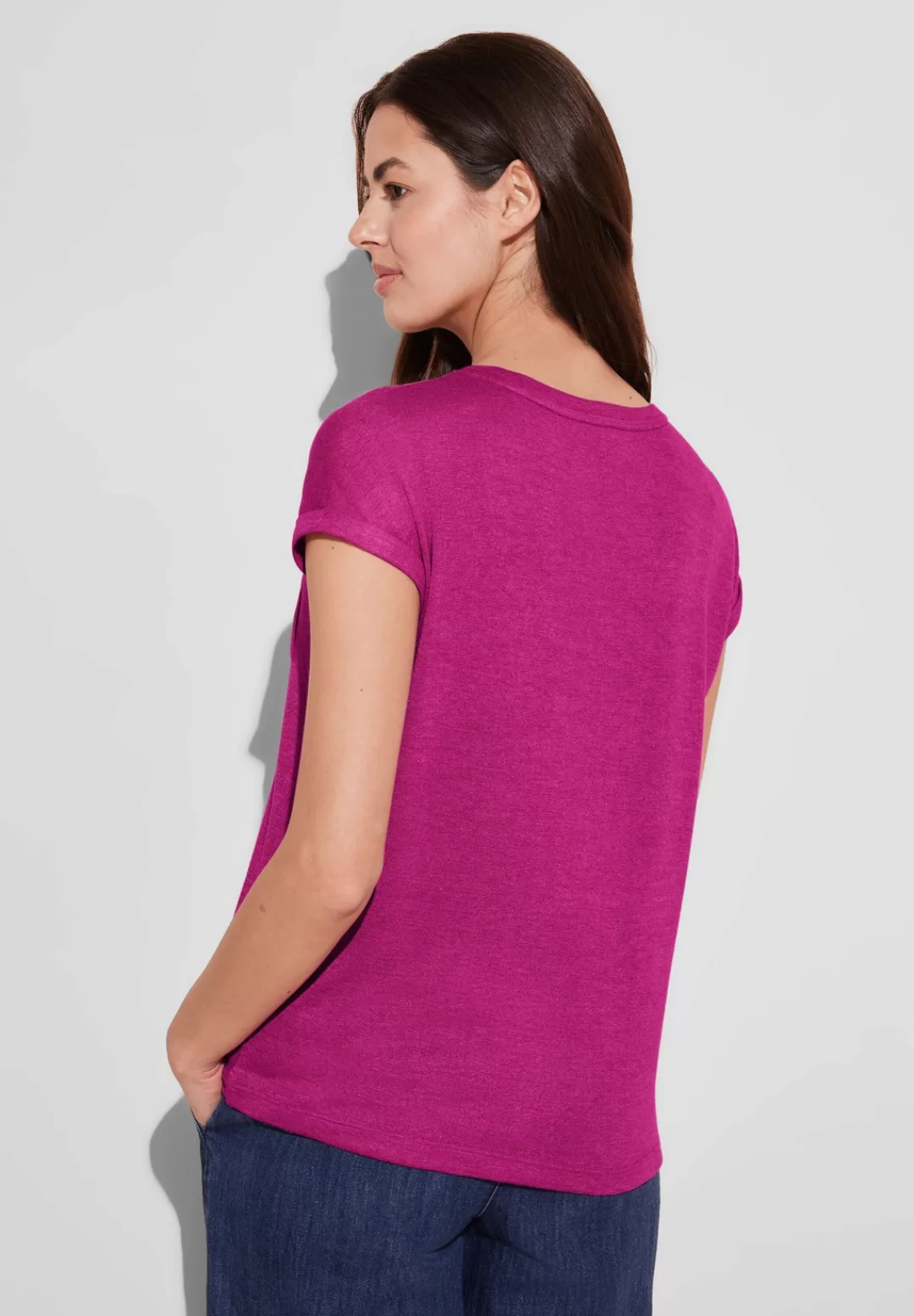 STREET ONE Shirttop mit Brusttasche günstig online kaufen