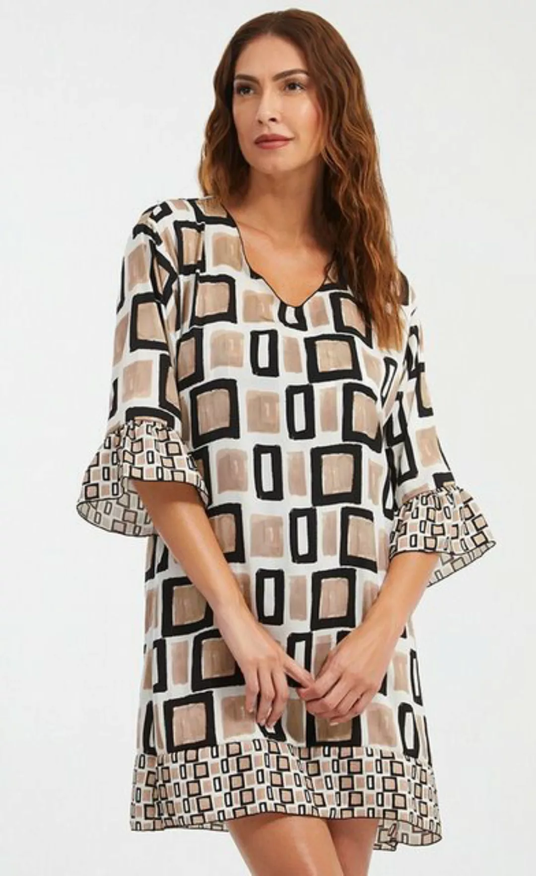 Nuria Ferrer Strandkleid Strandkleid Kaftan (1-tlg) Extravagantes Design günstig online kaufen
