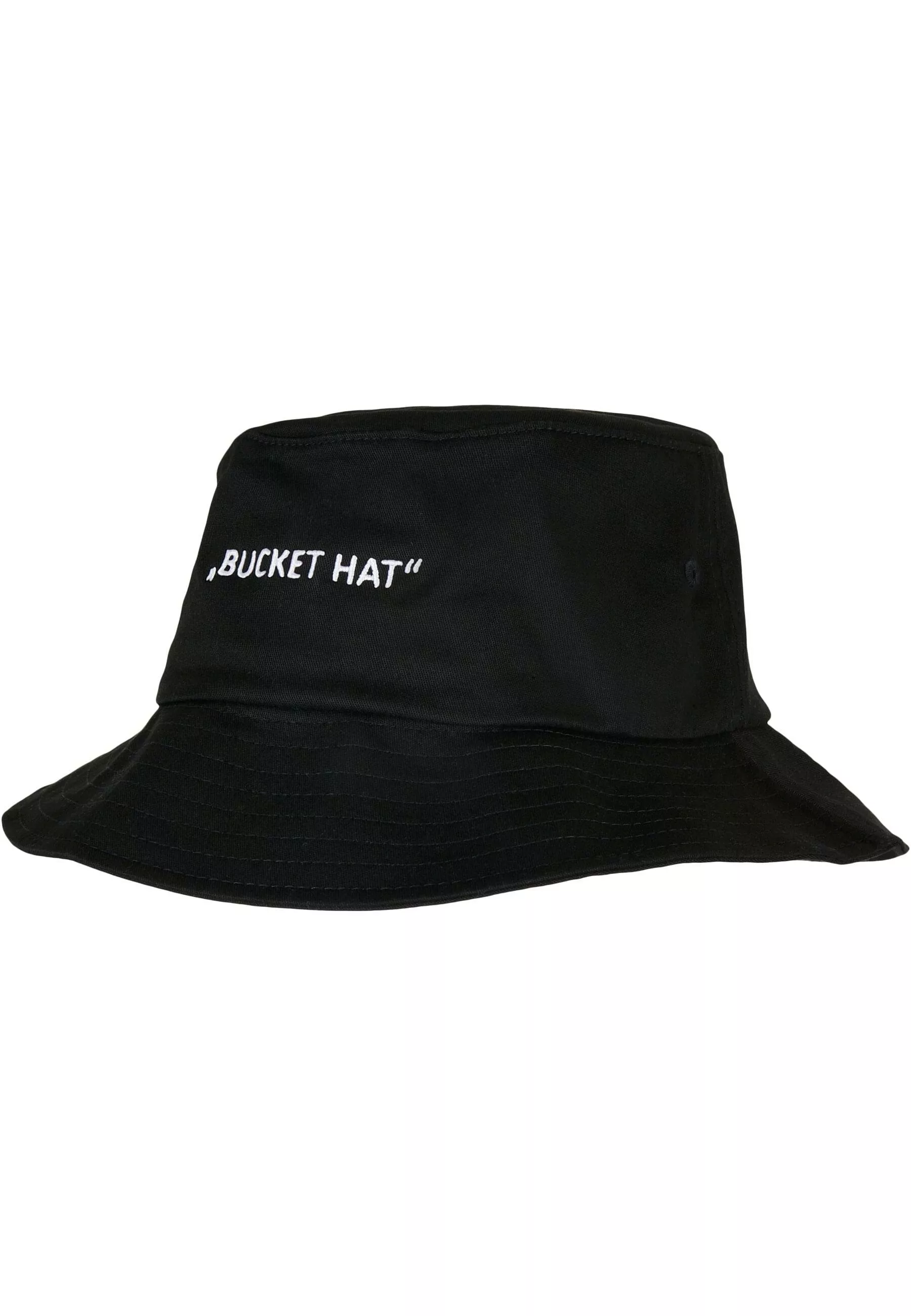 MisterTee Flex Cap "MisterTee Unisex Lettered Bucket Hat" günstig online kaufen