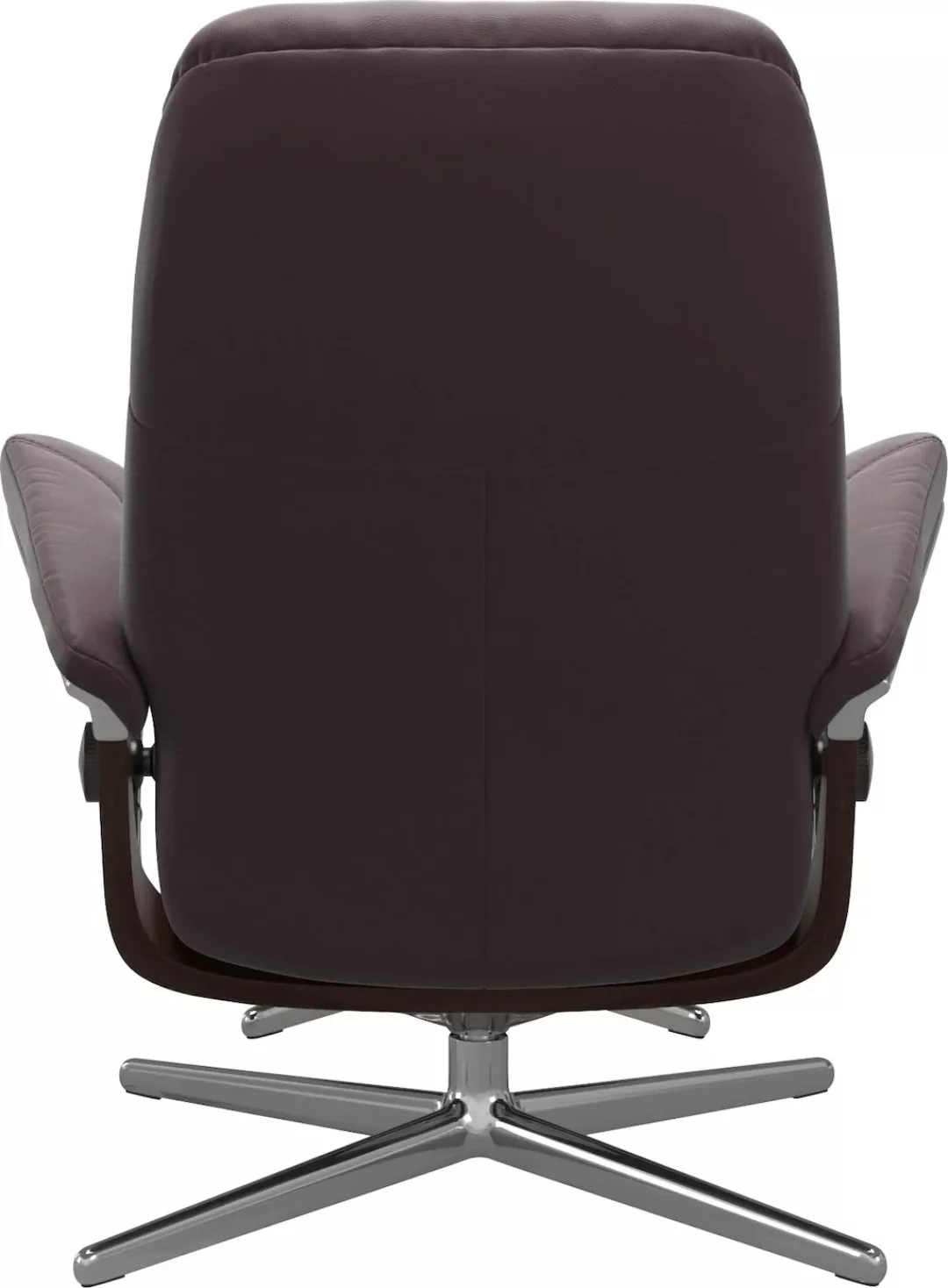 Stressless Fußhocker "Consul", mit Cross Base, Größe S, M & L, Holzakzent B günstig online kaufen