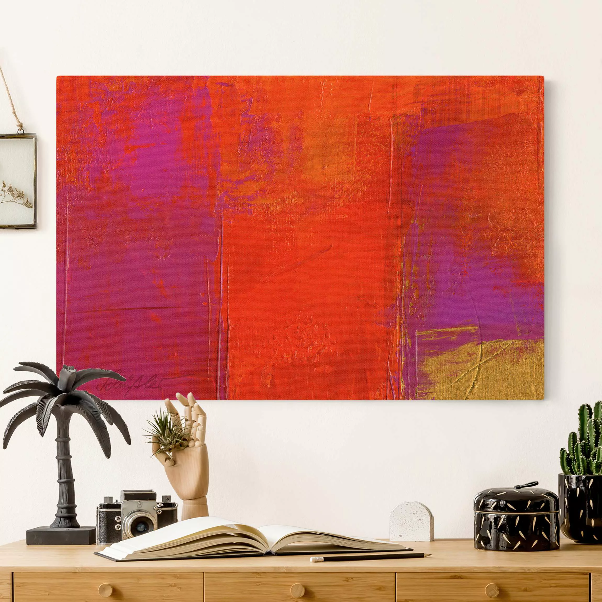 Leinwandbild auf Naturcanvas Magenta Energy günstig online kaufen