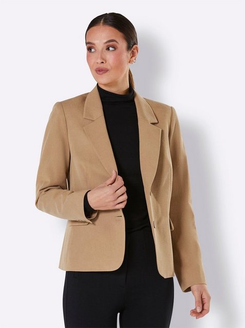 creation L Blusenblazer Lyocell-Baumwoll-Blazer günstig online kaufen