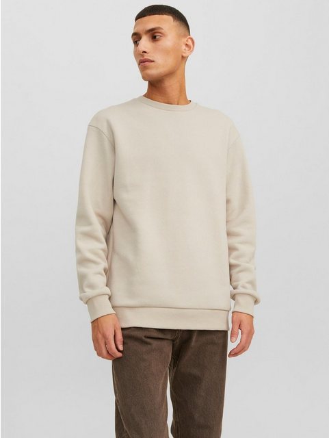 Jack & Jones Sweatshirt Basic Sweater Sweatshirt Pullover JJEBRADLEY 6027 i günstig online kaufen