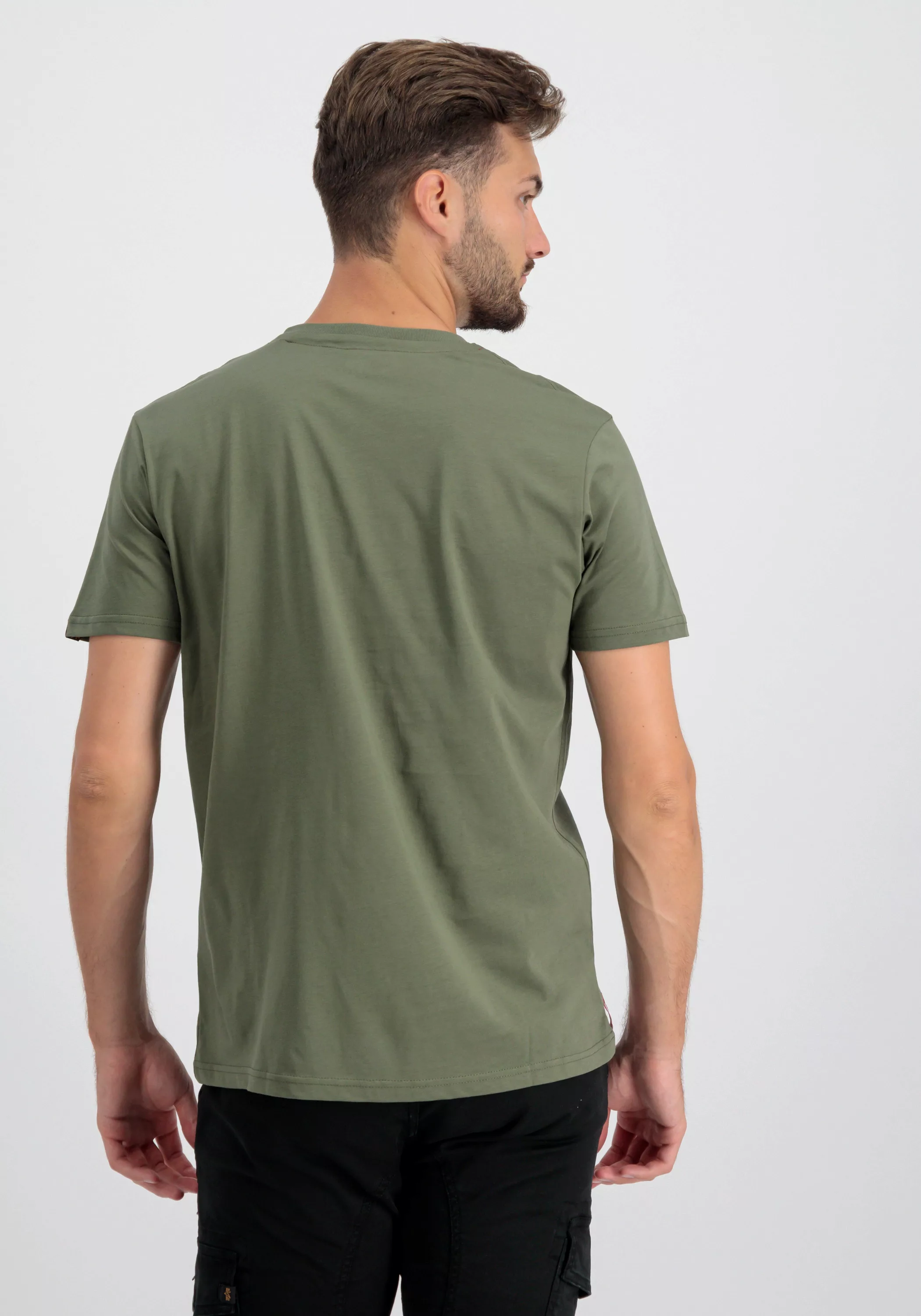 Alpha Industries T-Shirt "Alpha Industries Men - T-Shirts Fighter Squadron günstig online kaufen
