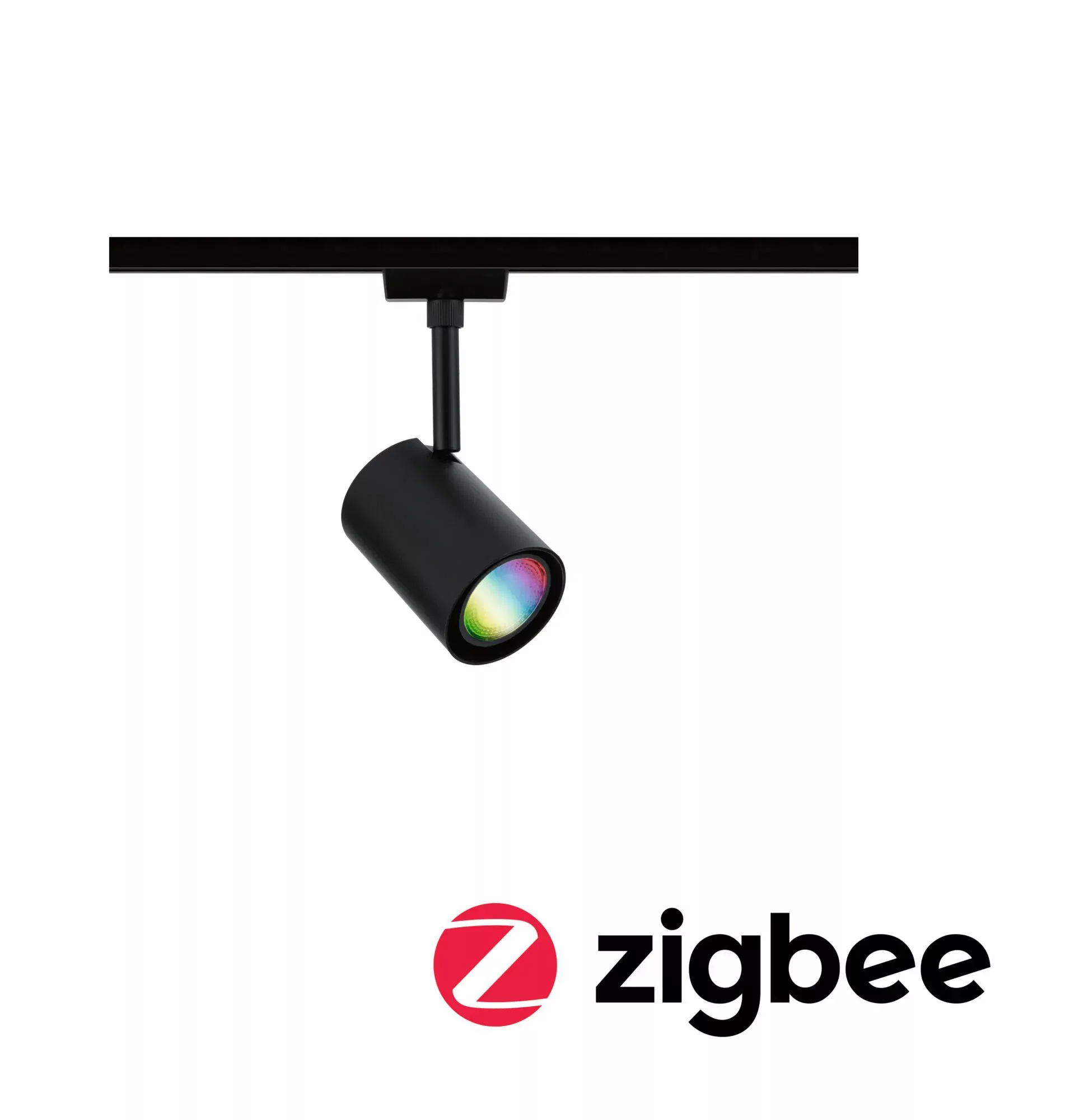 Paulmann URail LED-Spot Luxe Zigbee schwarz matt GU10 günstig online kaufen