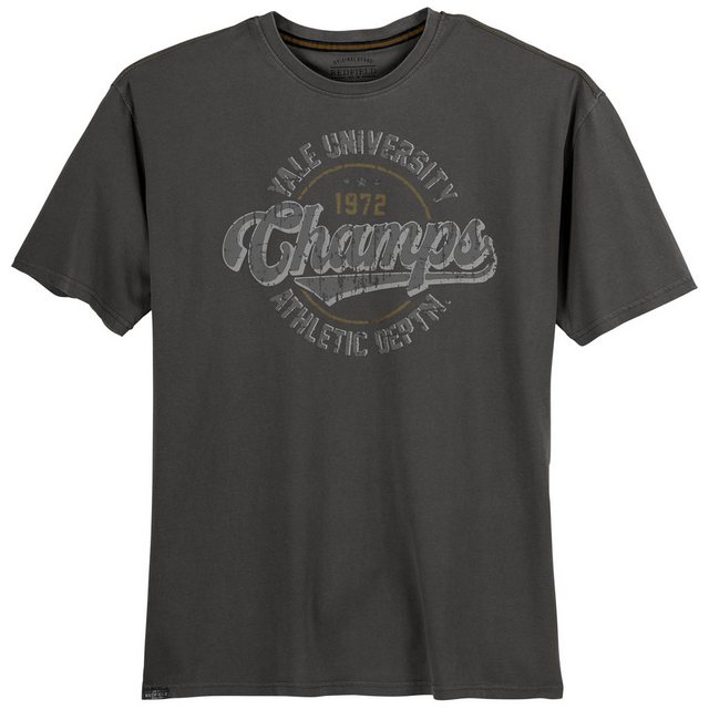 redfield Rundhalsshirt Große Größen Herren T-Shirt Vintage schwarz CHAMPS R günstig online kaufen