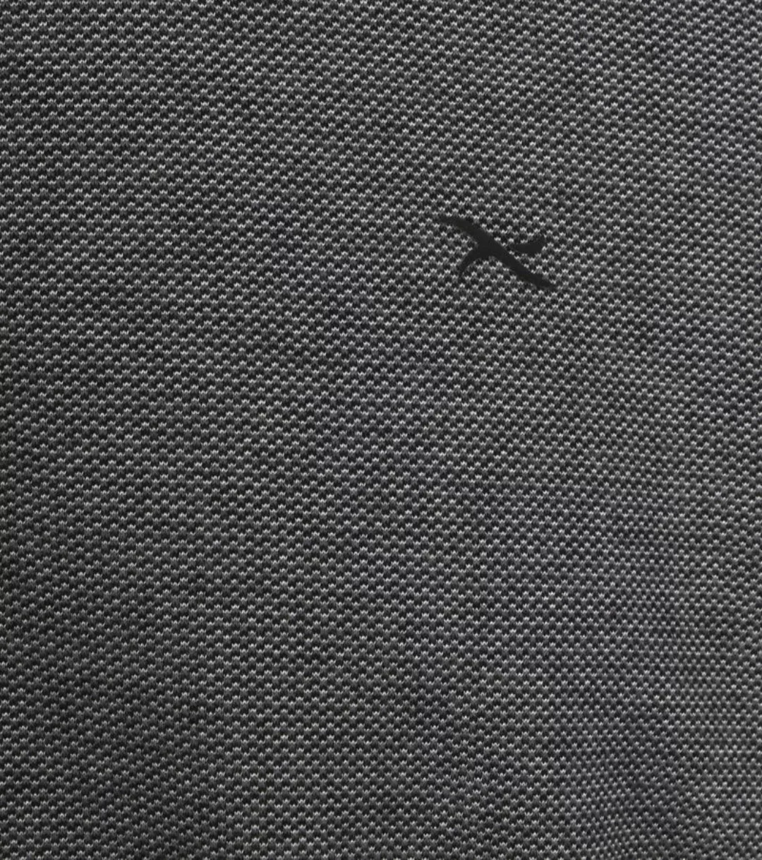 Brax Langarm-Poloshirt Melange Schwarz - Größe 5XL günstig online kaufen