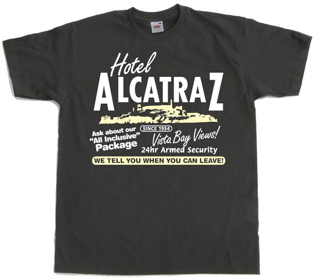 Hybris T-Shirt Hotel Alcatraz T-Shirt günstig online kaufen