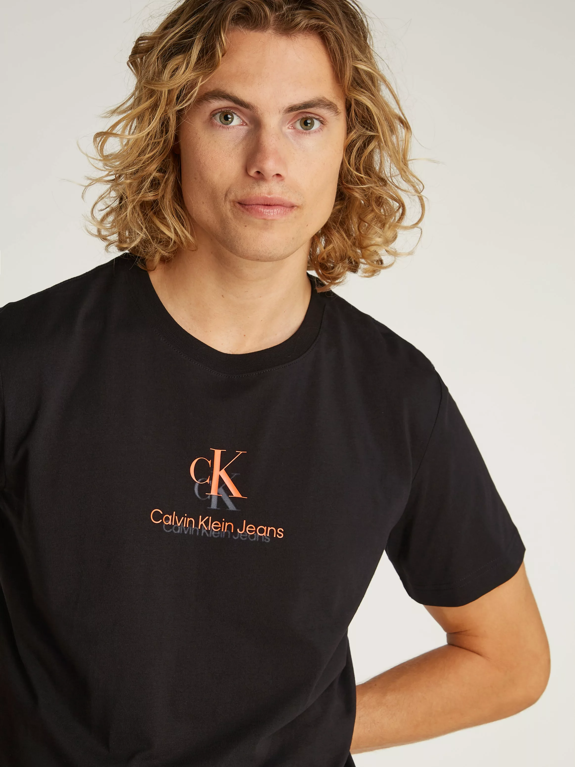 Calvin Klein Jeans T-Shirt "SHADOW LOGO TEE", mit Logodruck günstig online kaufen