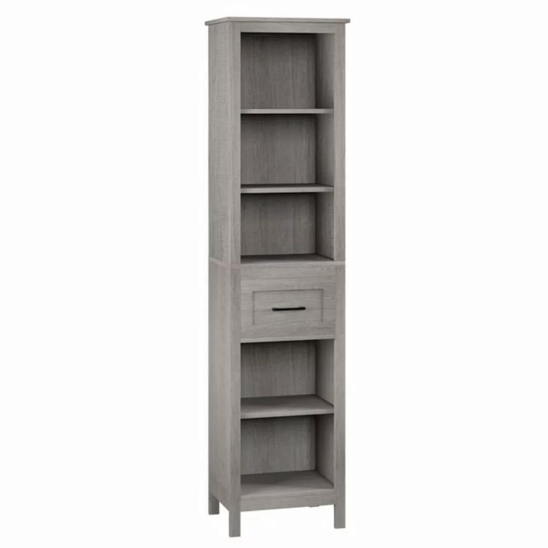 Homfa Hochschrank Badschrank Badezimmerschrank Badregal schmal, 42x31x170 c günstig online kaufen